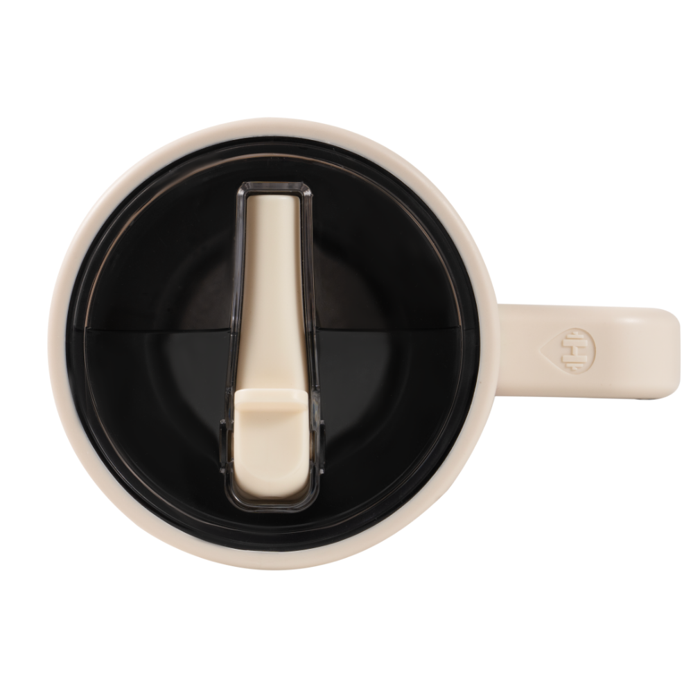 Hydrojug Traveler 32 Oz Edizione Limitata – Bianco E Nero Con Cannuccia Ribaltabile - Foto 2