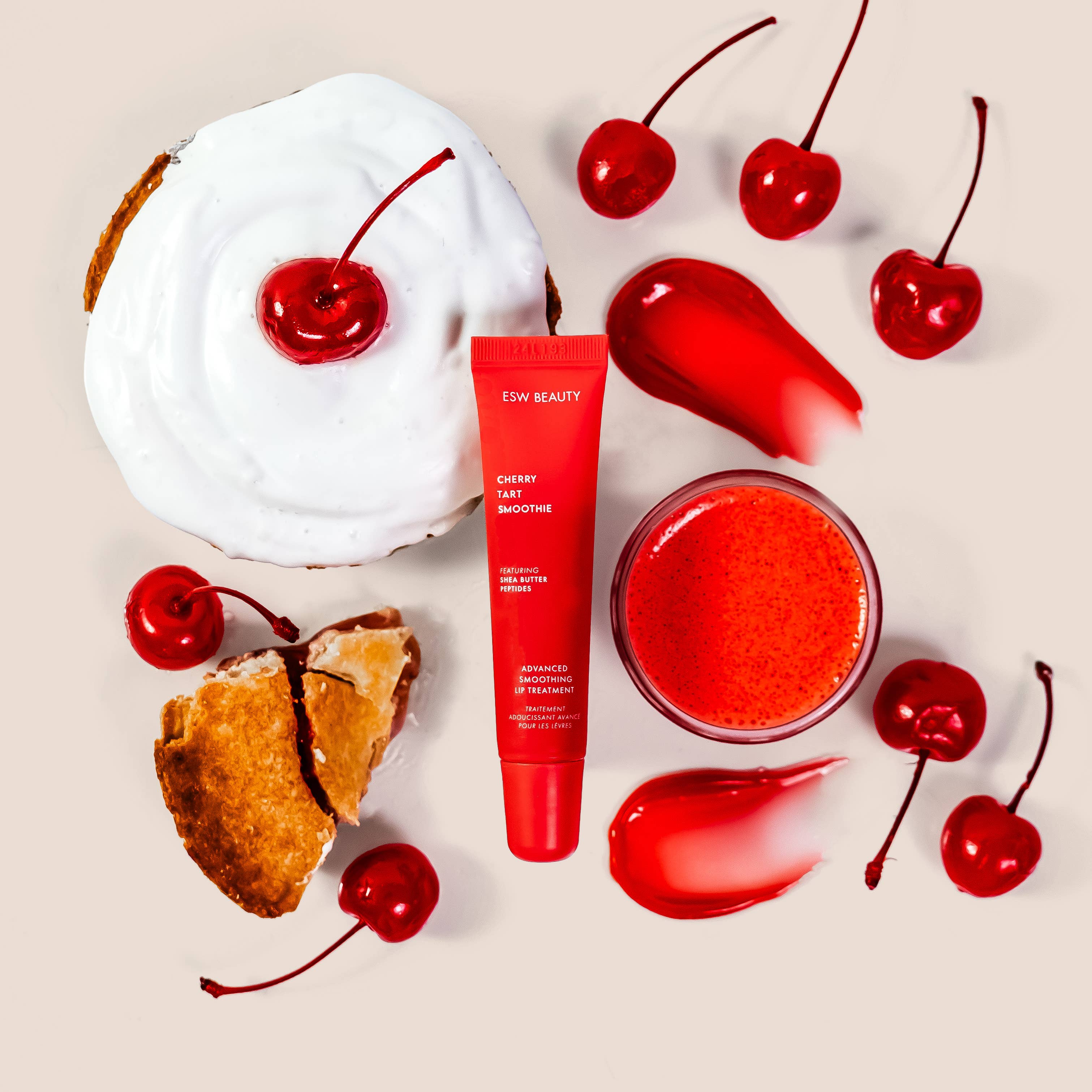 ESW BEAUTY - Cherry Tart Smoothie Advanced Smoothing Lip Treatment