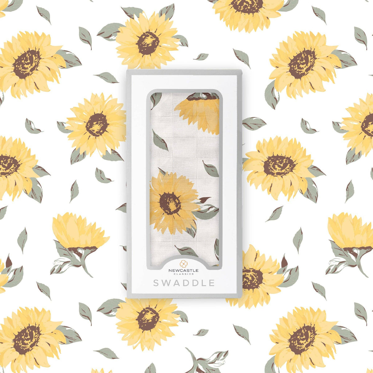 Sunflower Farm Bamboo Swaddle 