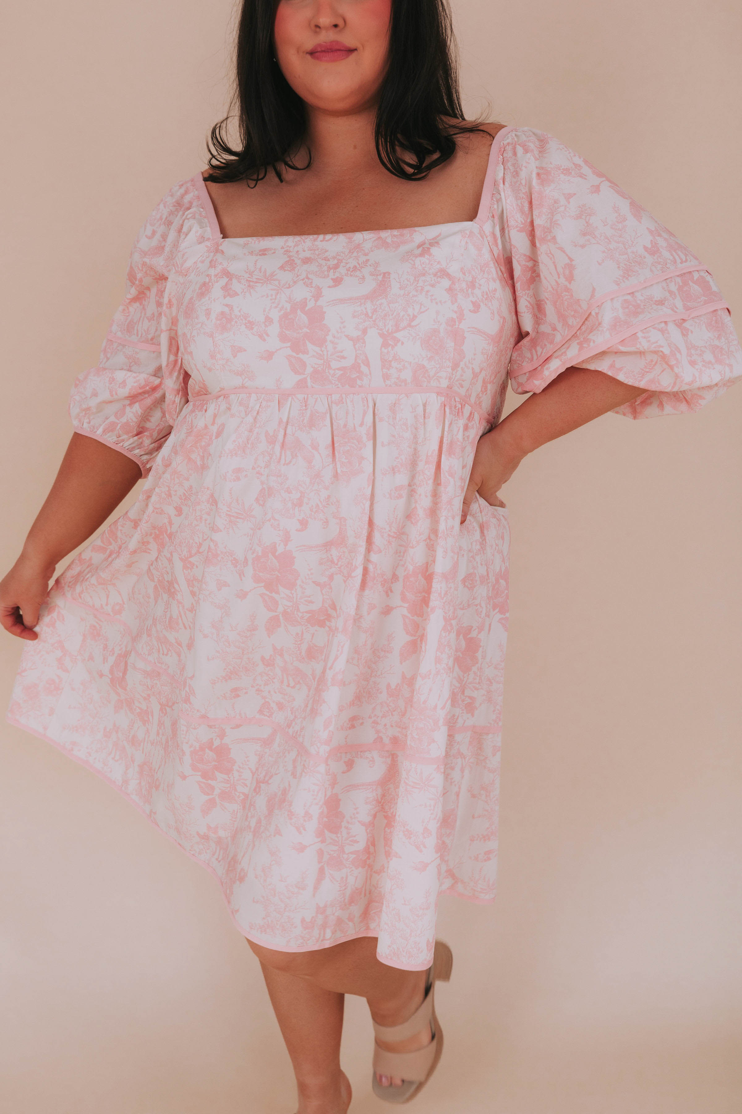 PLUS SIZE - Peaceful Atmosphere Dress