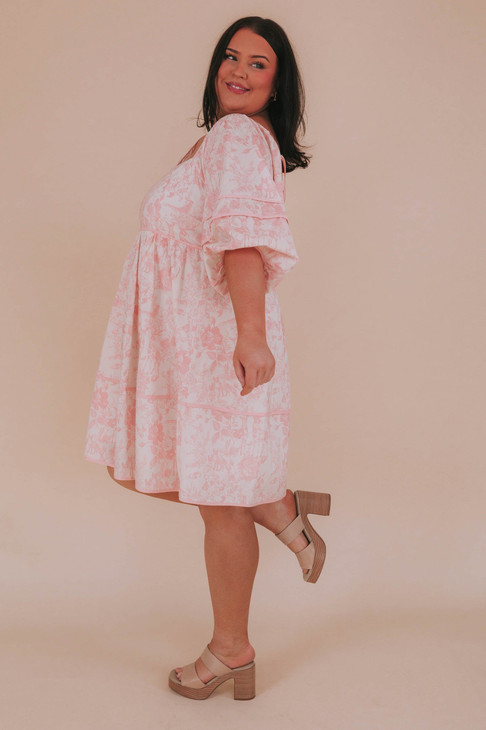 PLUS SIZE - Peaceful Atmosphere Dress