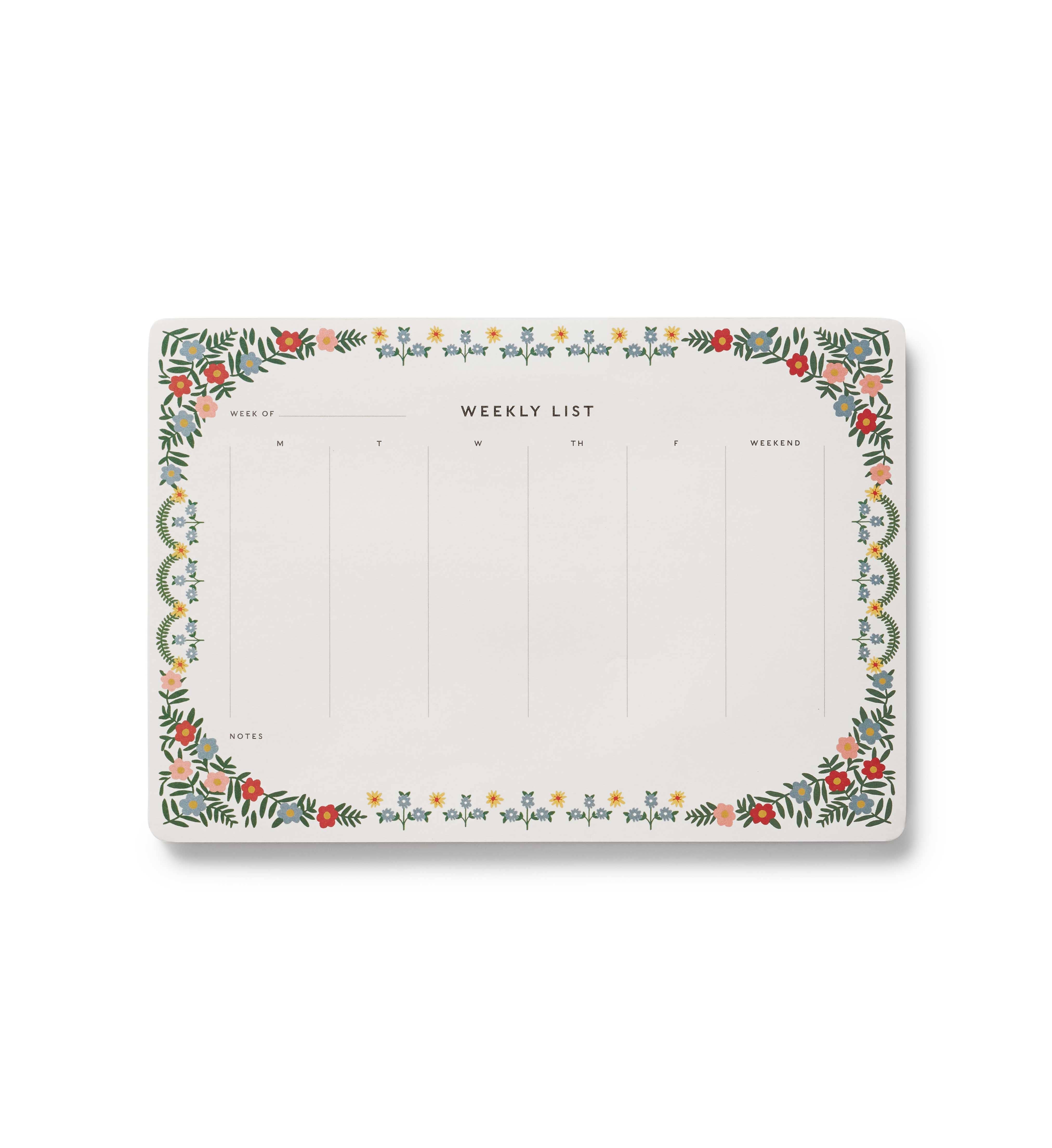 RIFLE PAPER CO - Rosette Weekly Desk Pad