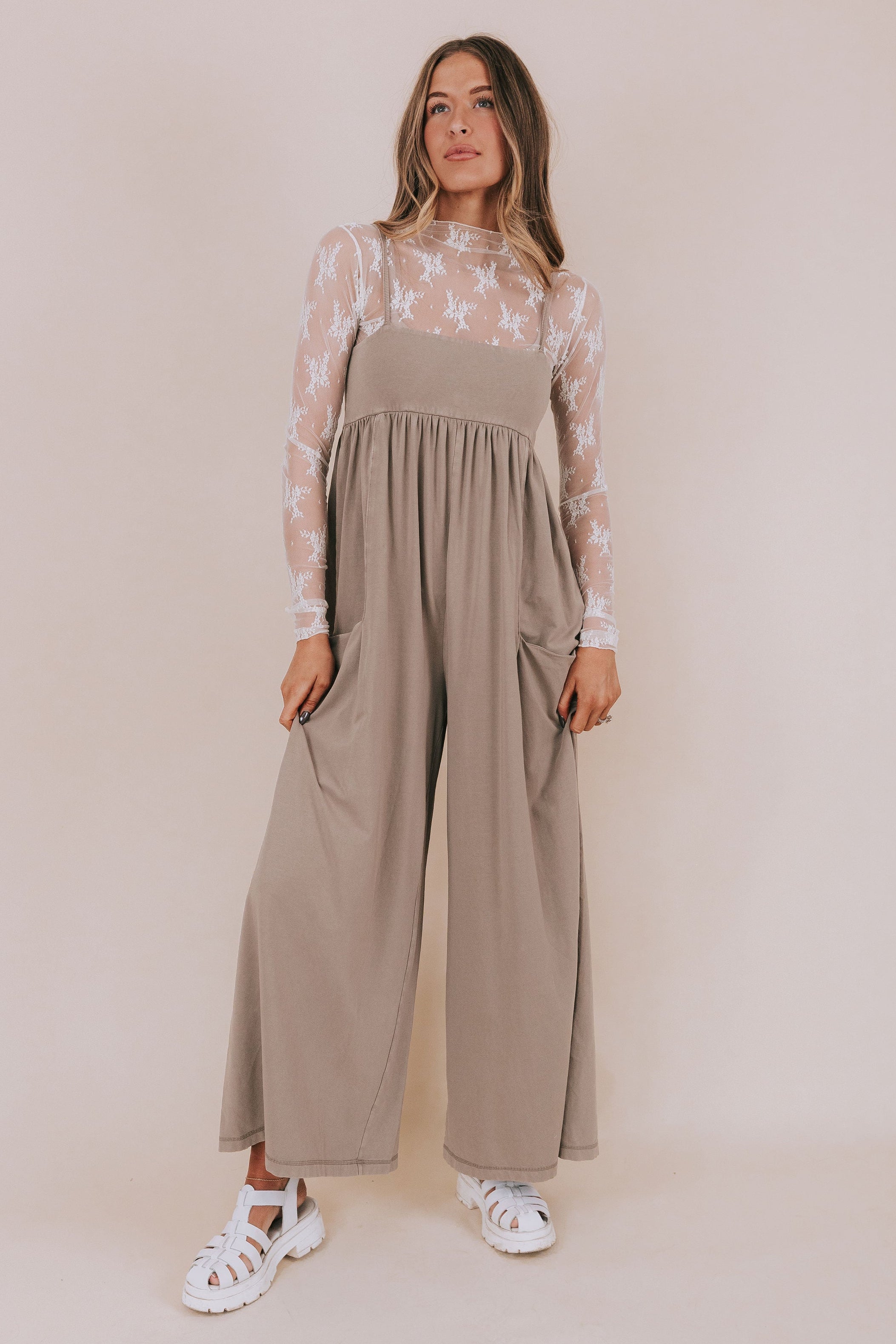 Haveヘイブオールインワン FREE PEOPLE - Hot Shot Strappy Onesie - 3 Colors!