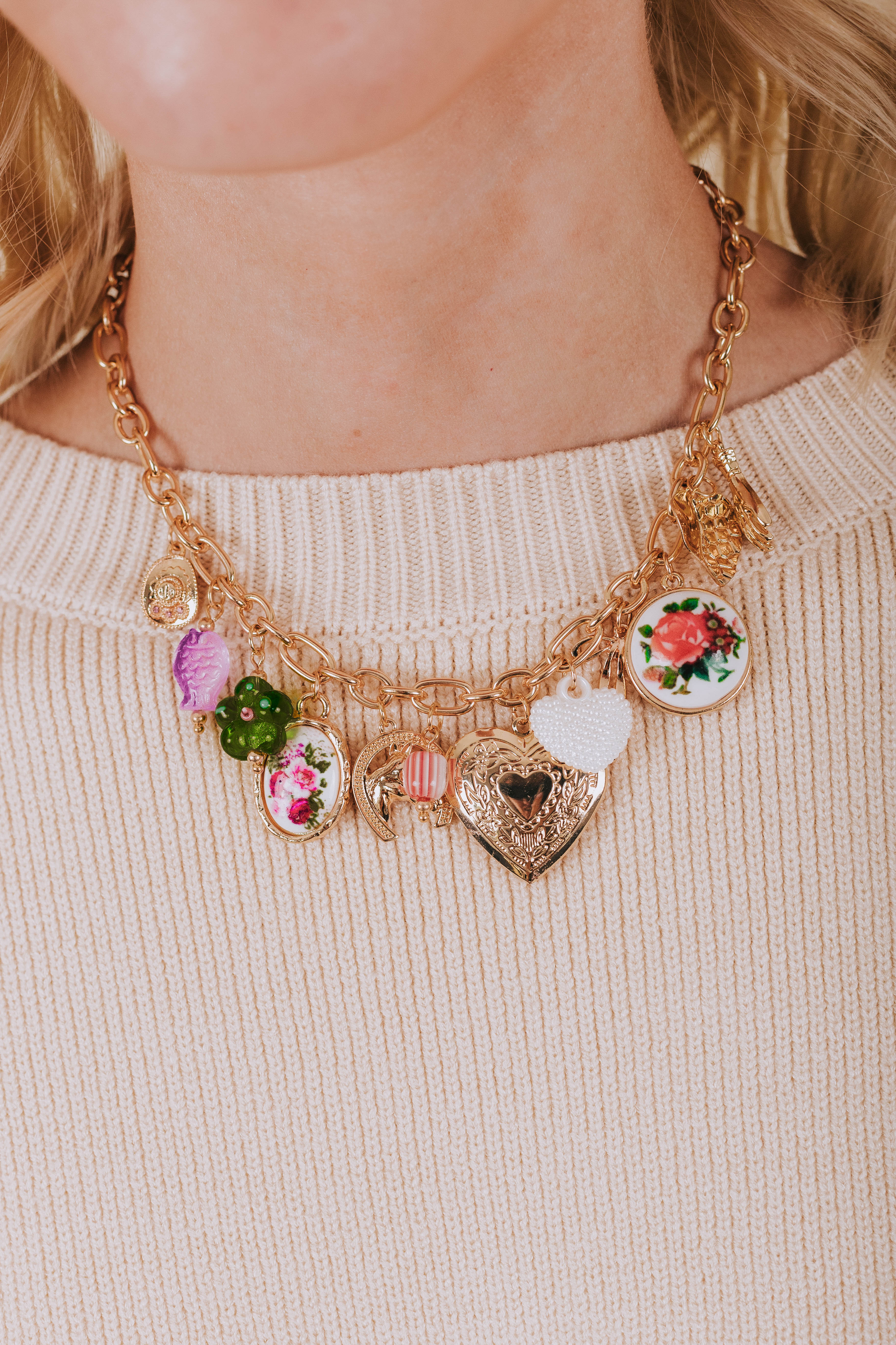 Forevermore Charm Necklace