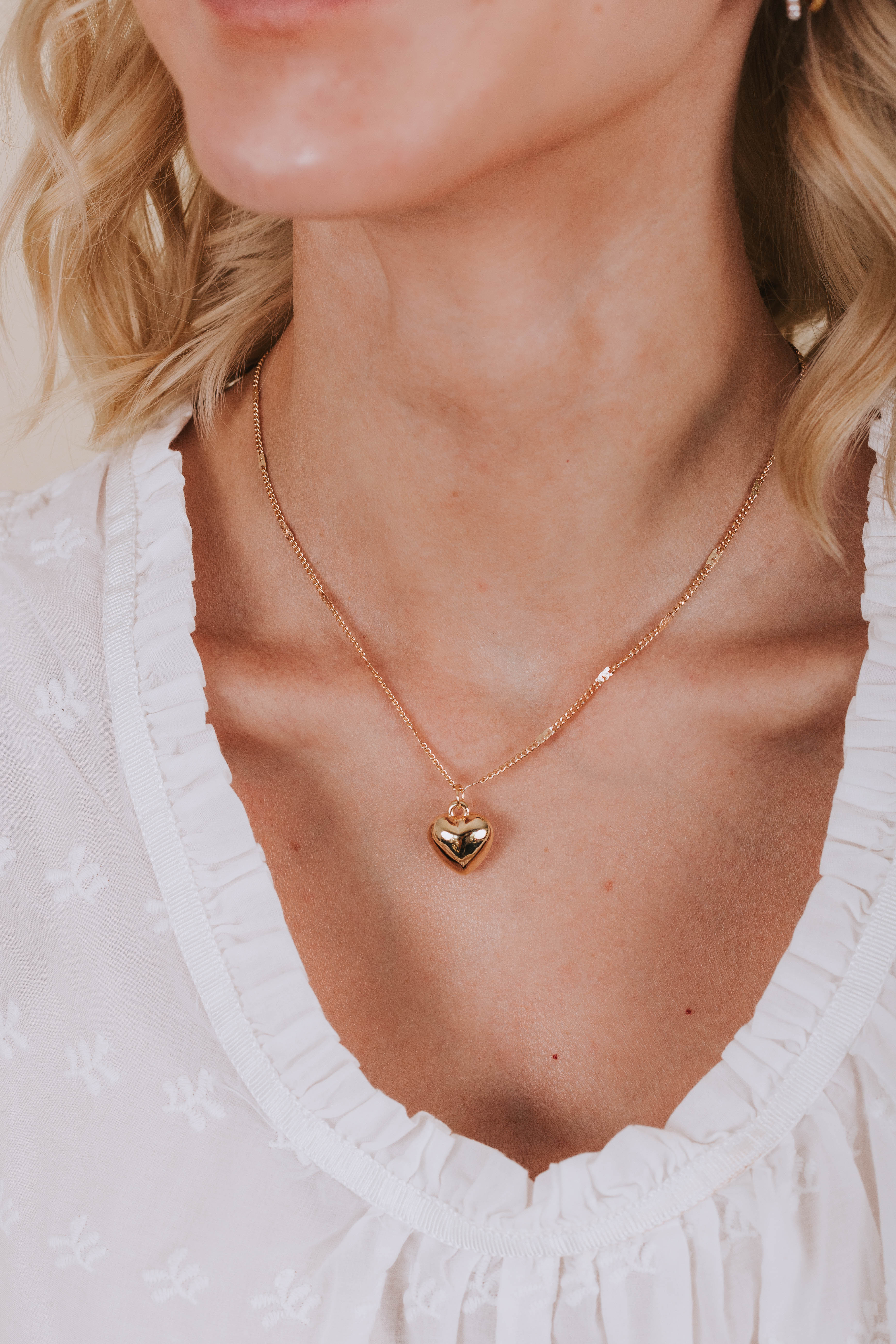 Optimistic Heart Necklace