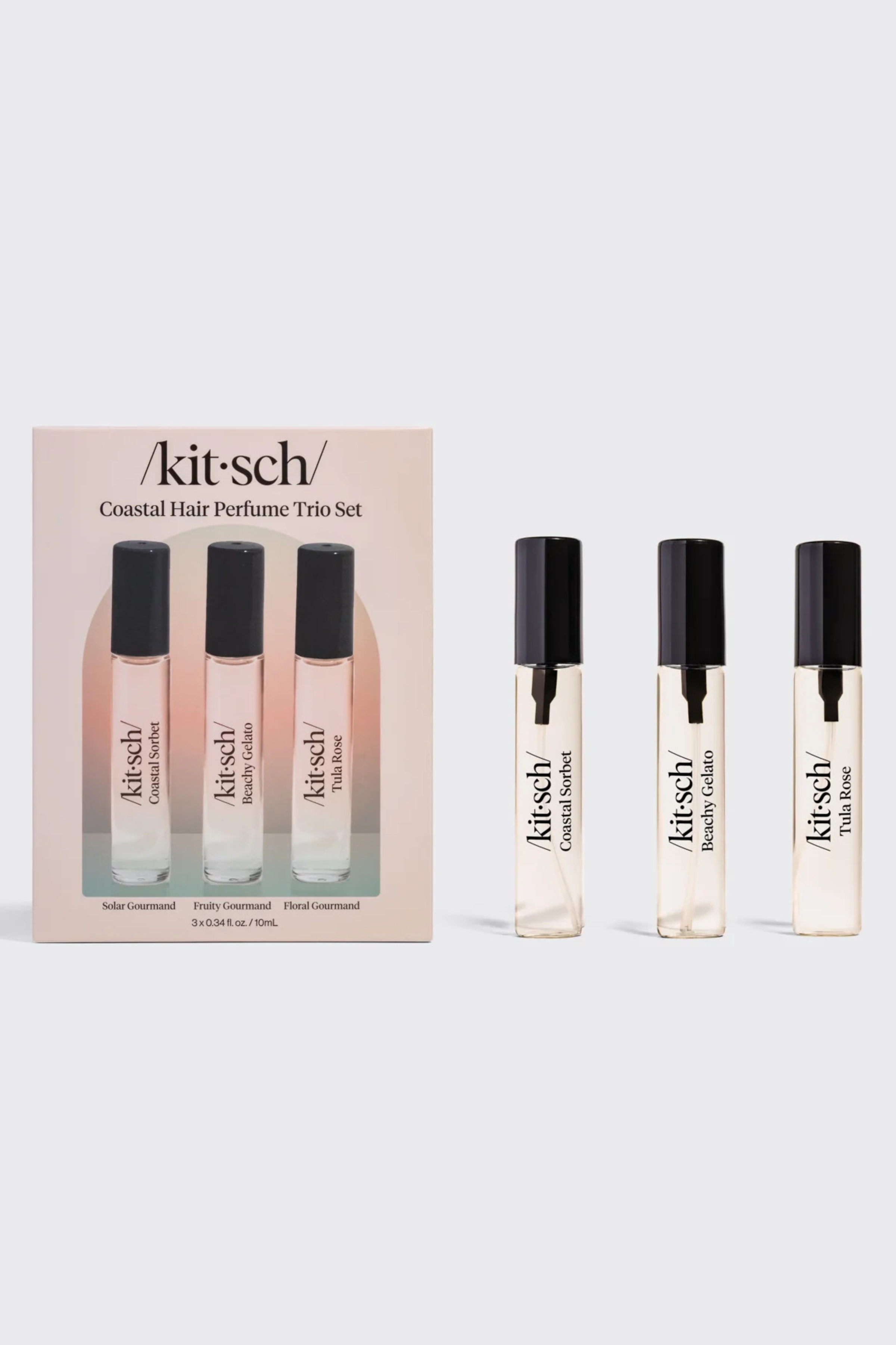 KITSCH - Hair Perfume Trio Set - Tula Rose, Beachy Gelato, Coastal Sorbet