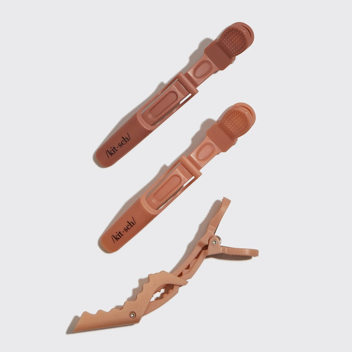 KITSCH - Recycled Plastic Crocodile Clip 3pc 