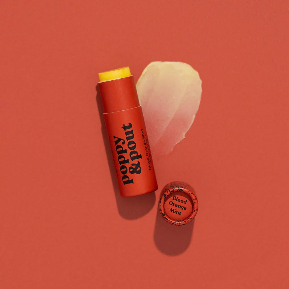 POPPY & POUT - Lip Balm - Blood Orange Mint
