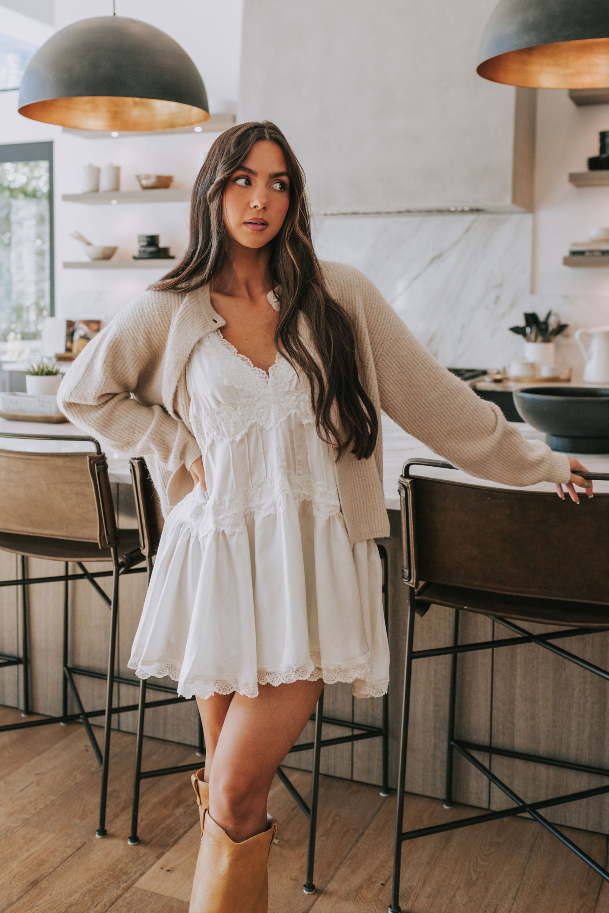 FREE PEOPLE - In This Groove Mini Slip