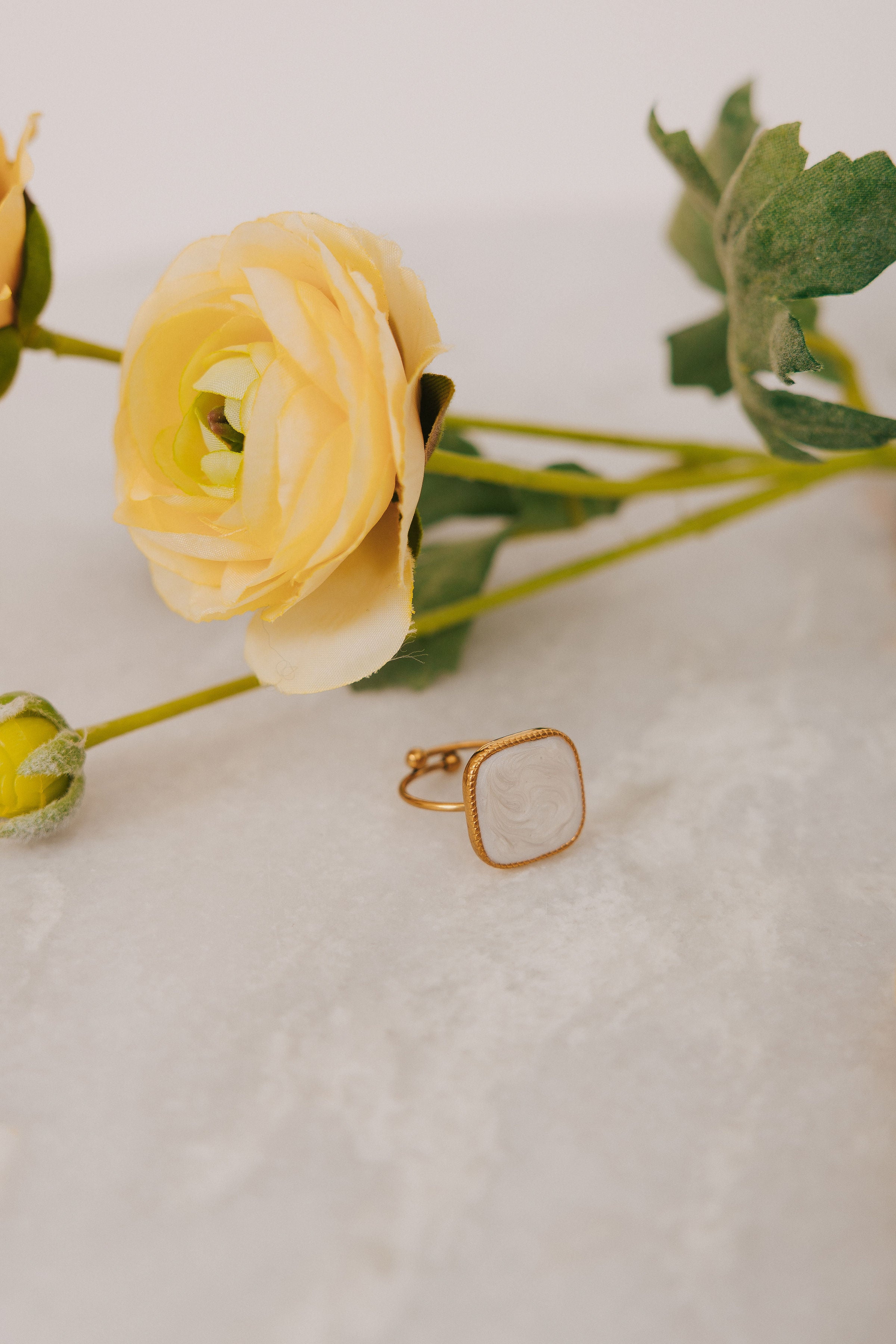 oil drip stone ring