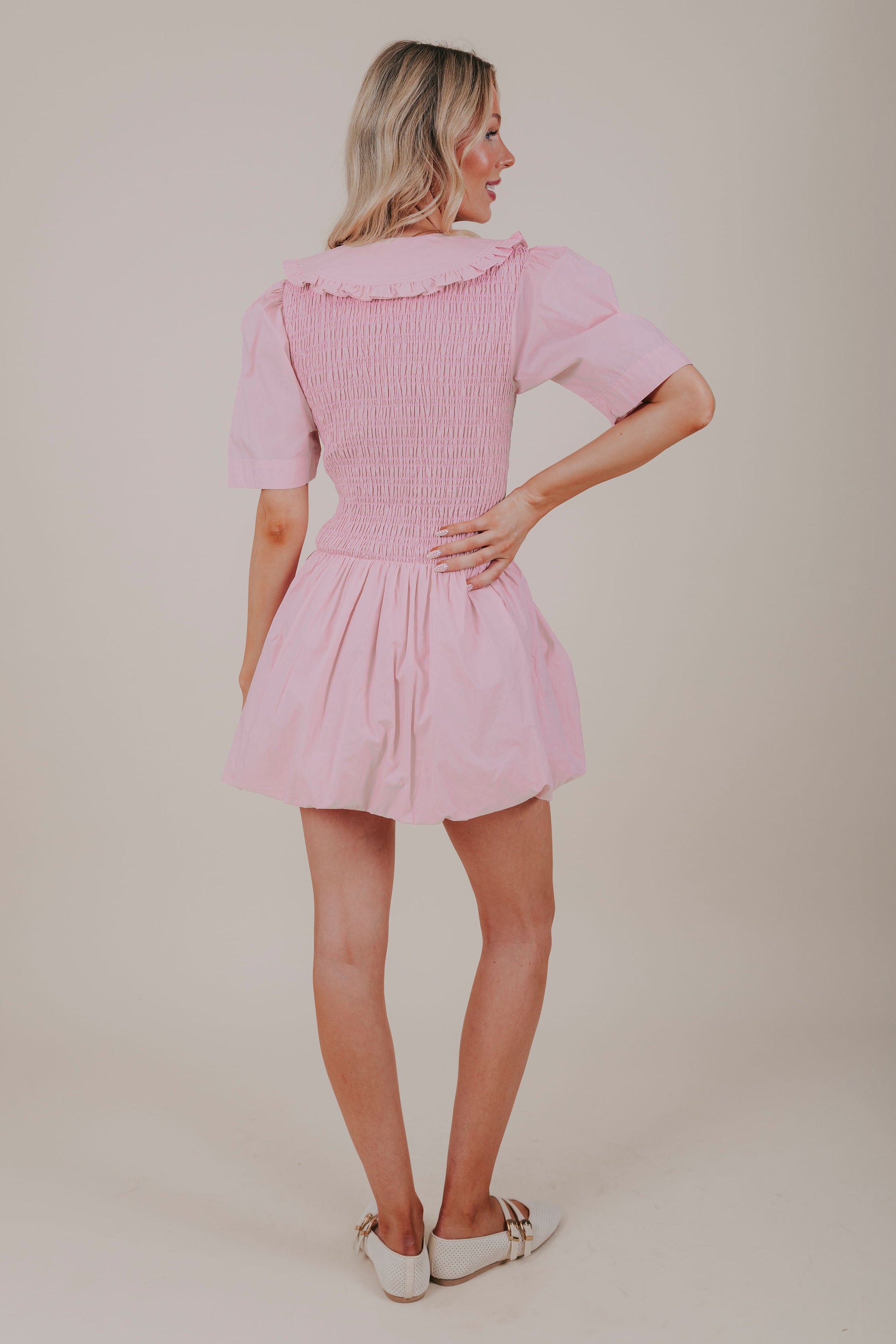 Learning To Love Dress M / Light Blush