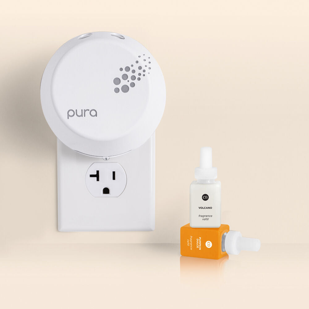 Capri Blue - CB + Pura Smart Home Diffuser Kit, Pumpkin Dulce & Volcano