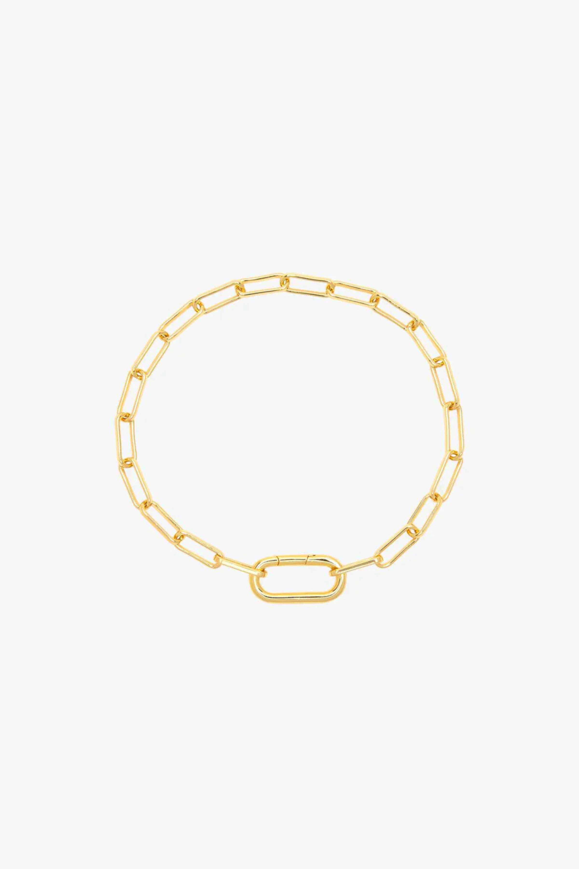 PURA VIDA - Harper Oval Charm Chain Bracelet