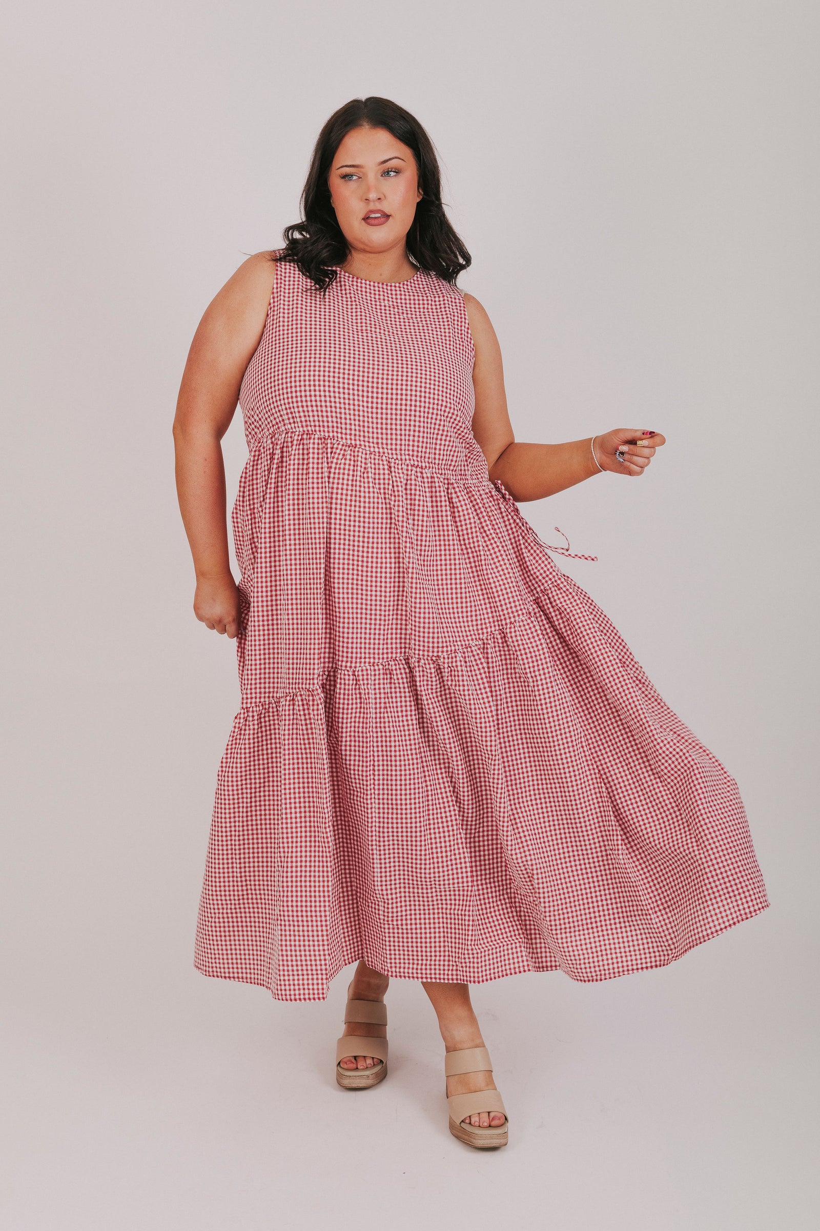 plus size gingham dress INCLUSIVE SIZING