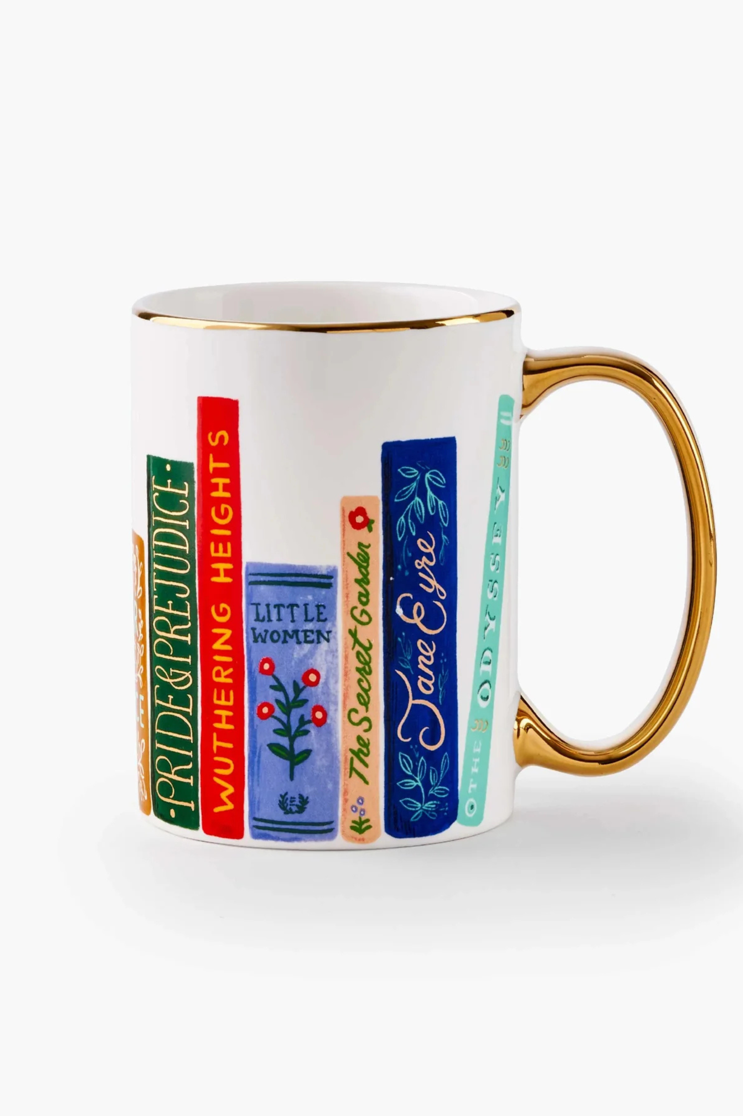 RIFLE PAPER CO - Book Club Porcelain Mug