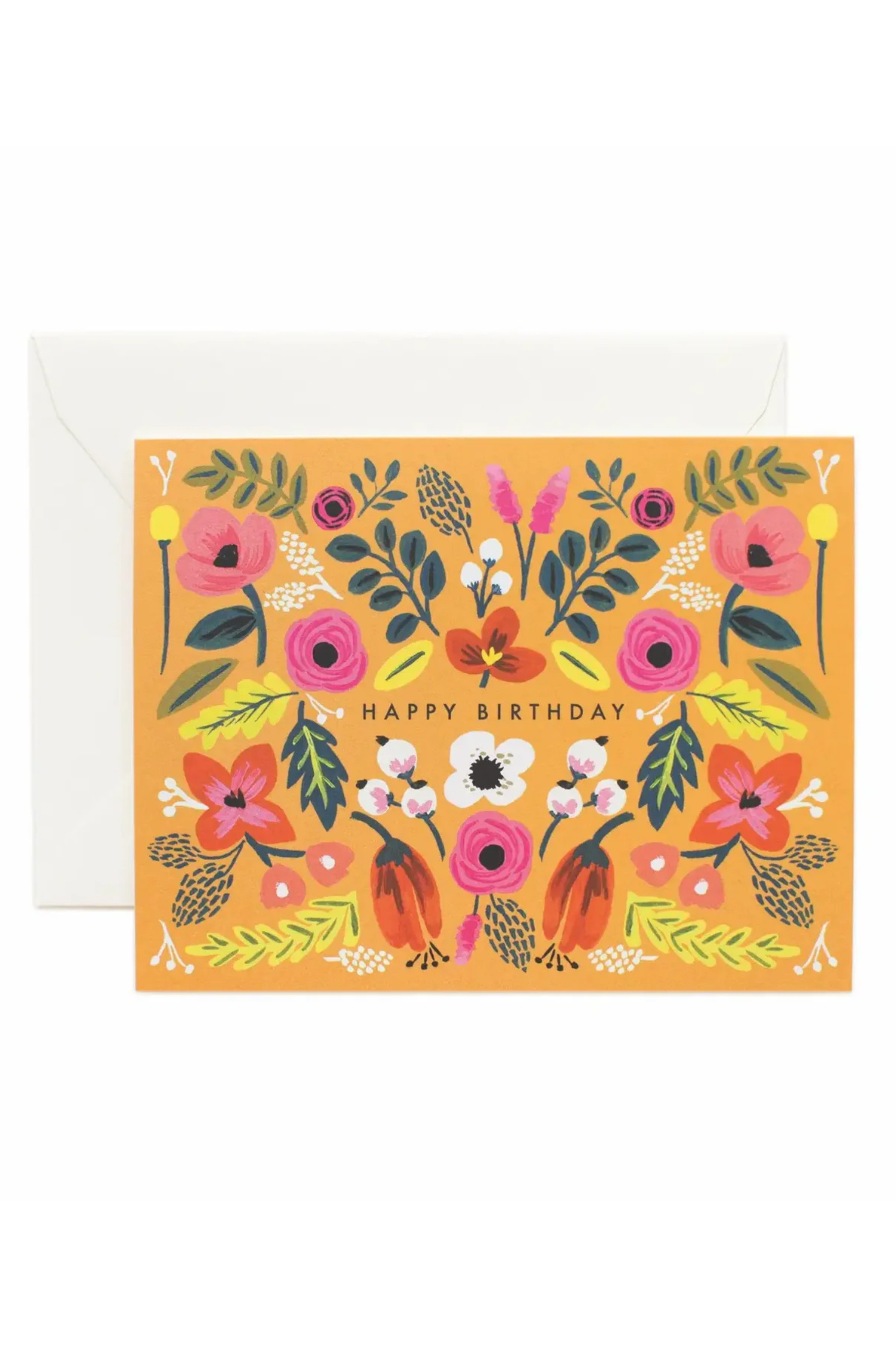 RIFLE PAPER CO - Folk Birthday Card
