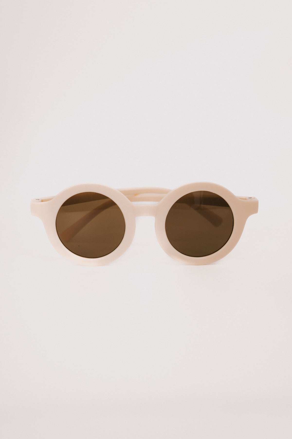 round pink baby sunglasses