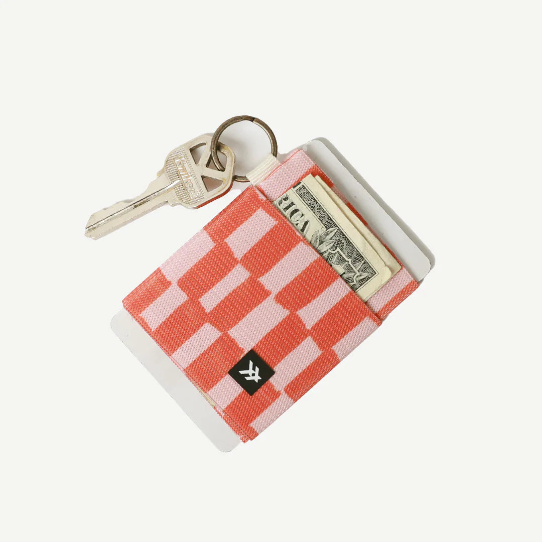 scout peach elastic wallet