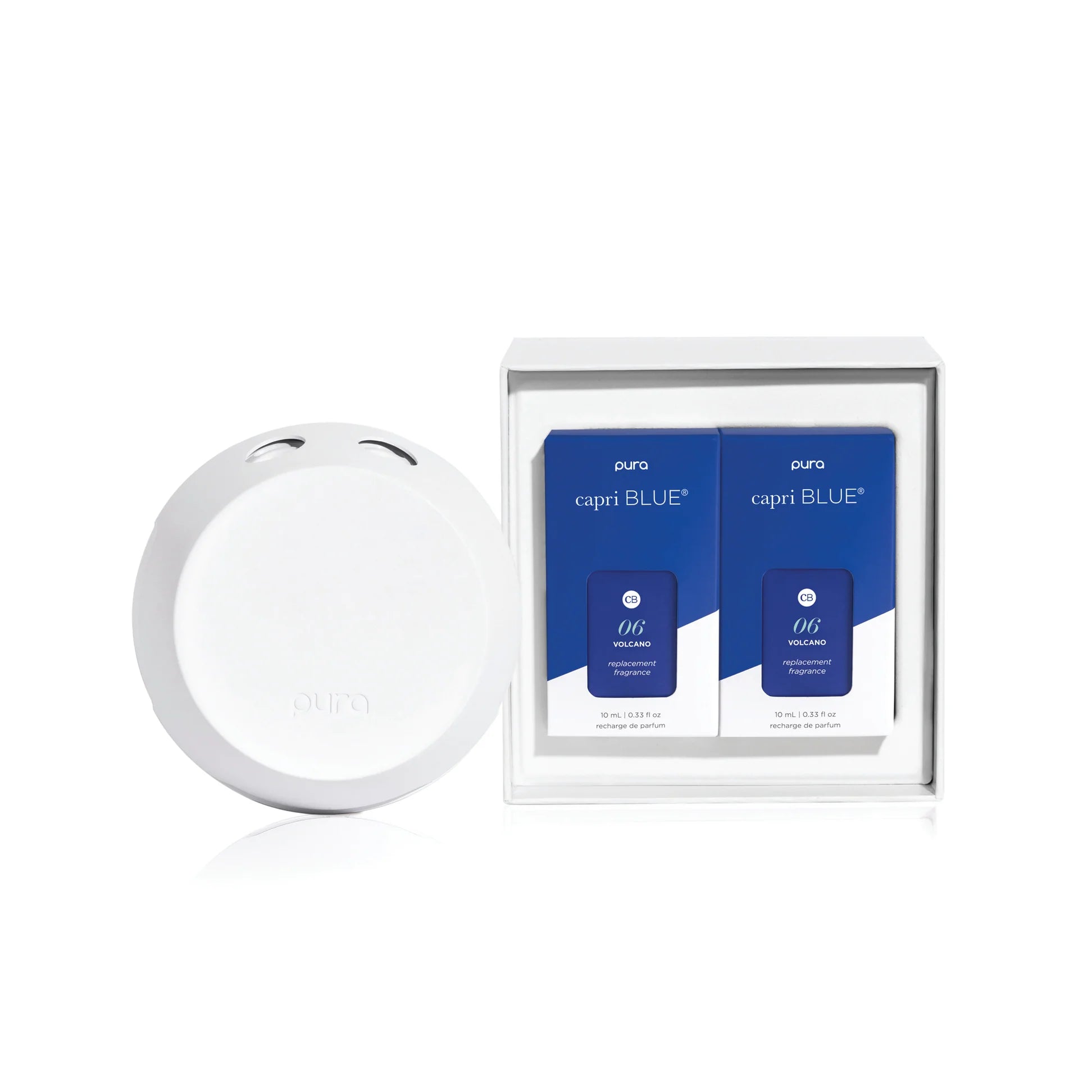 CAPRI BLUE - CB + Pura V4 Smart Home Diffuser Kit, Volcano