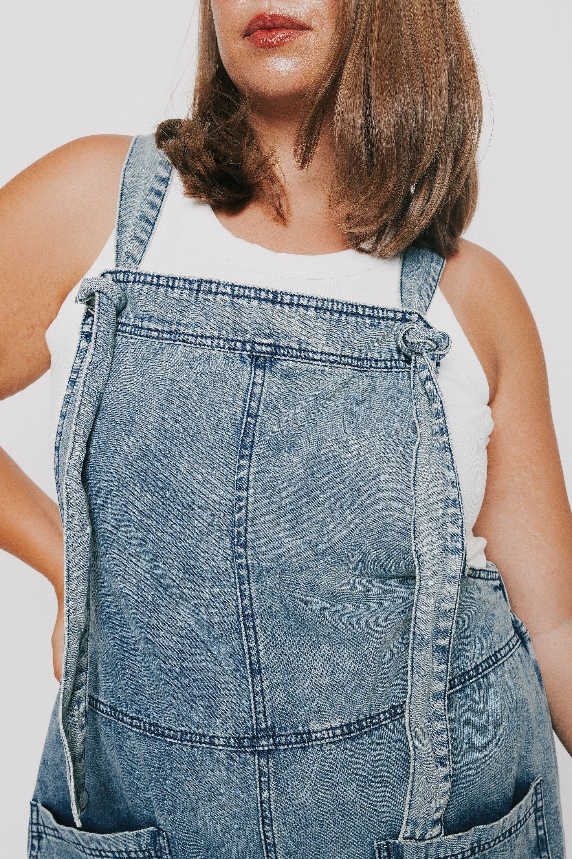 PLUS SIZE - Just Another Day Overalls