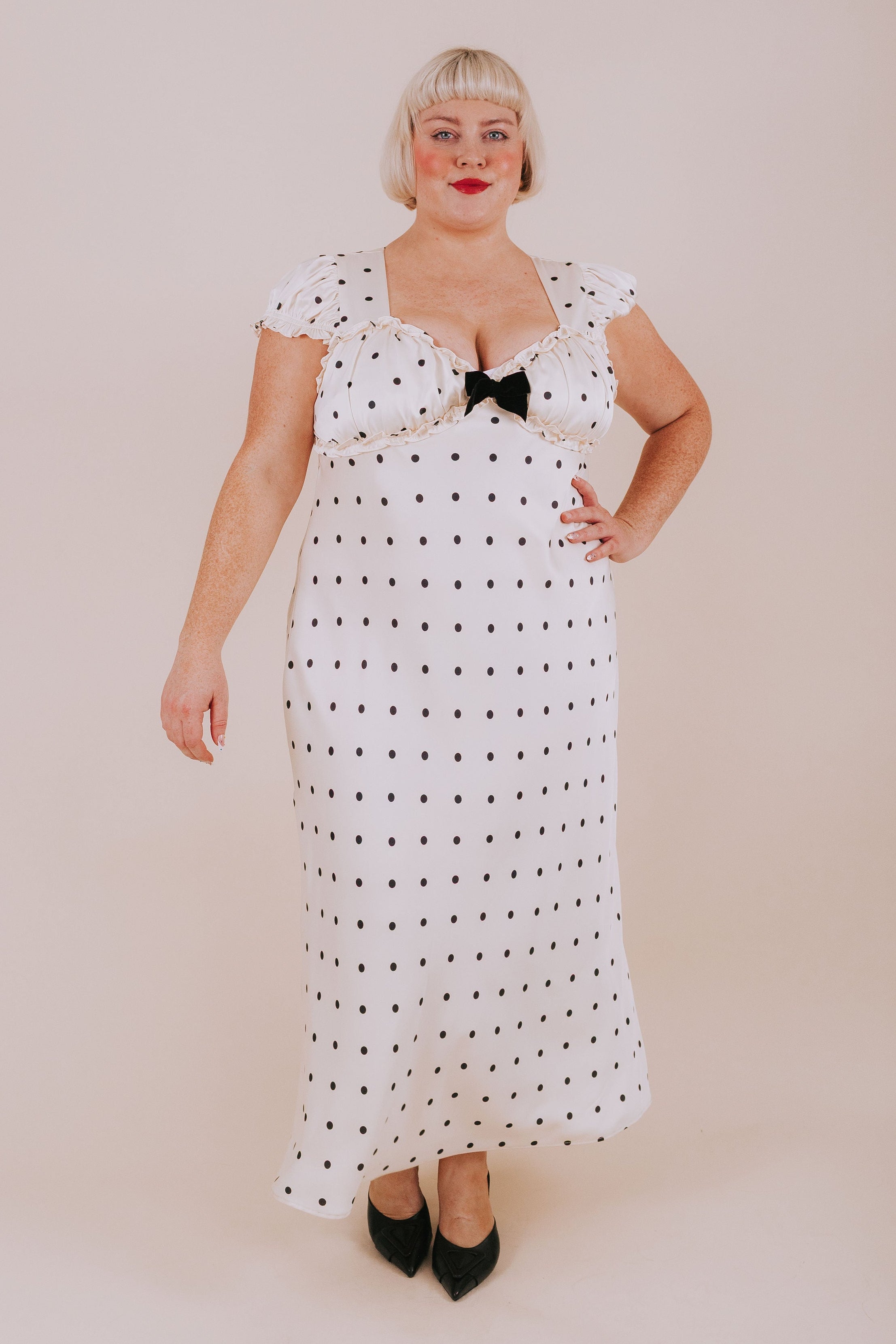 EXCLUSIVE - Slow Dancing Dress 1X / White Alyssum EXCLUSIVE - Slow Dancing Dress 1X / White Alyssum