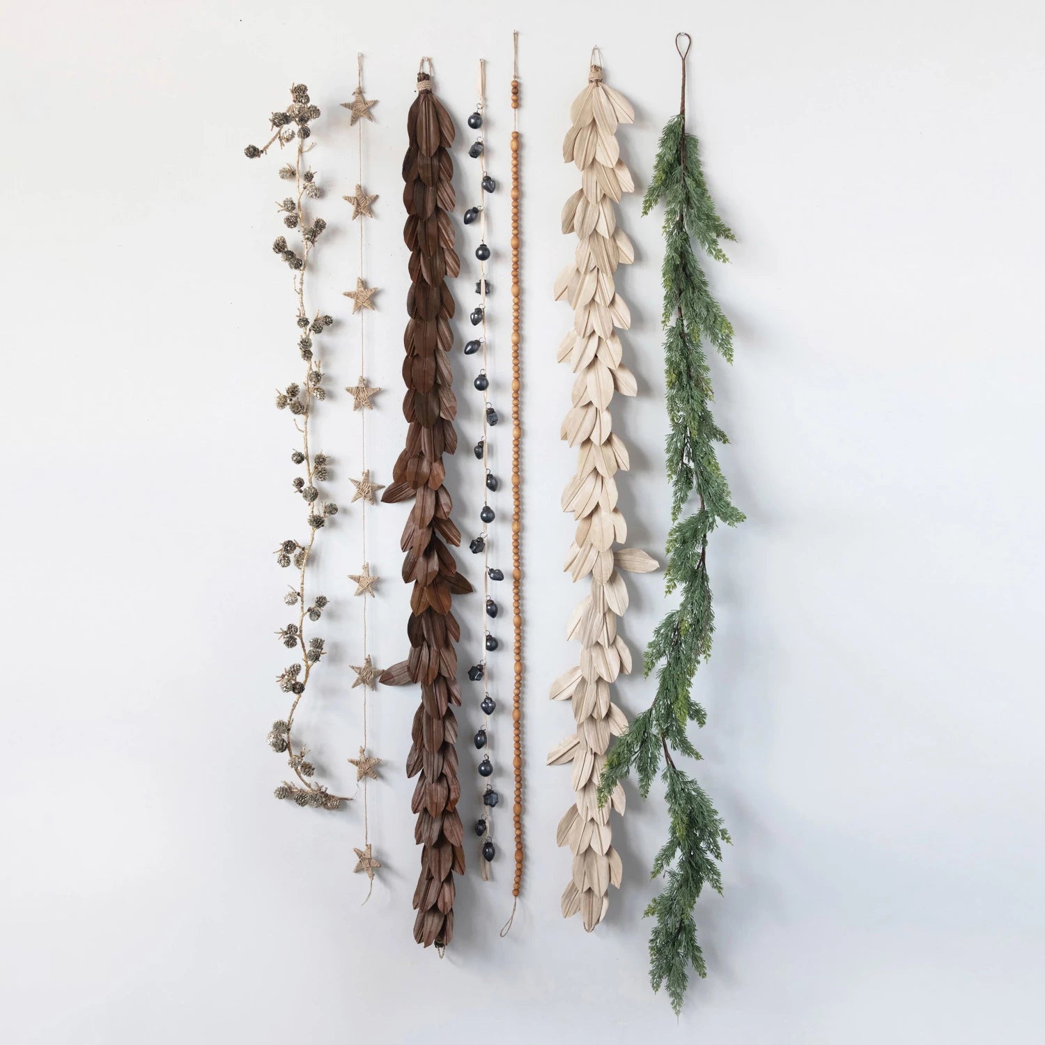 Dried Buri Palm Leaf Garland