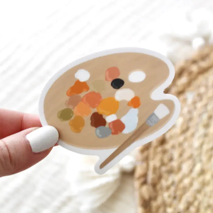 Paint Palette Sticker