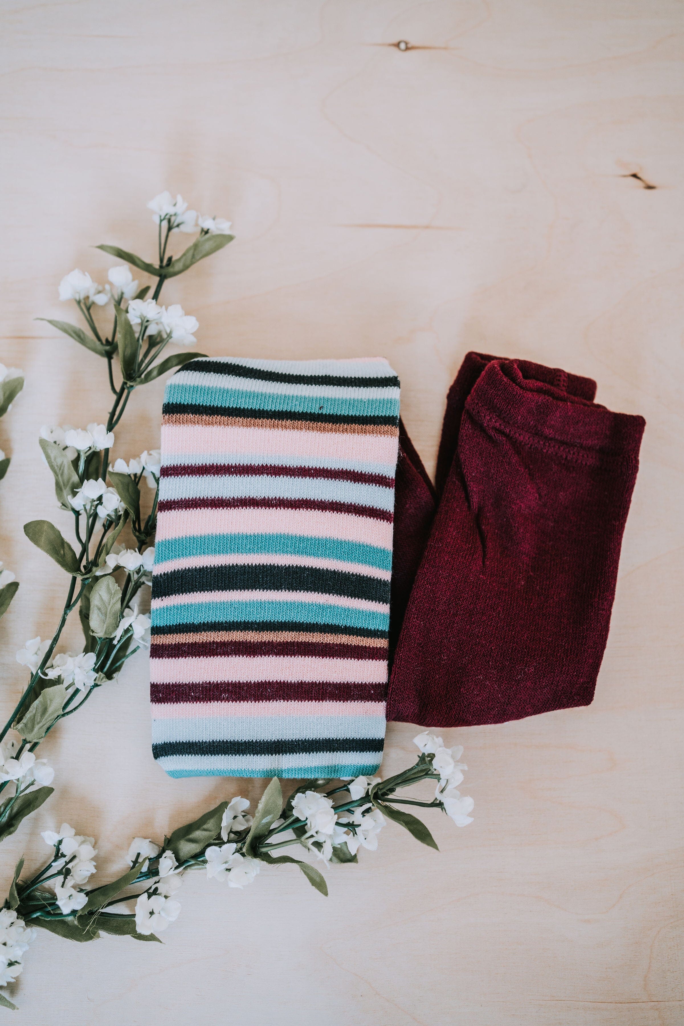 Candy Striped Tights 