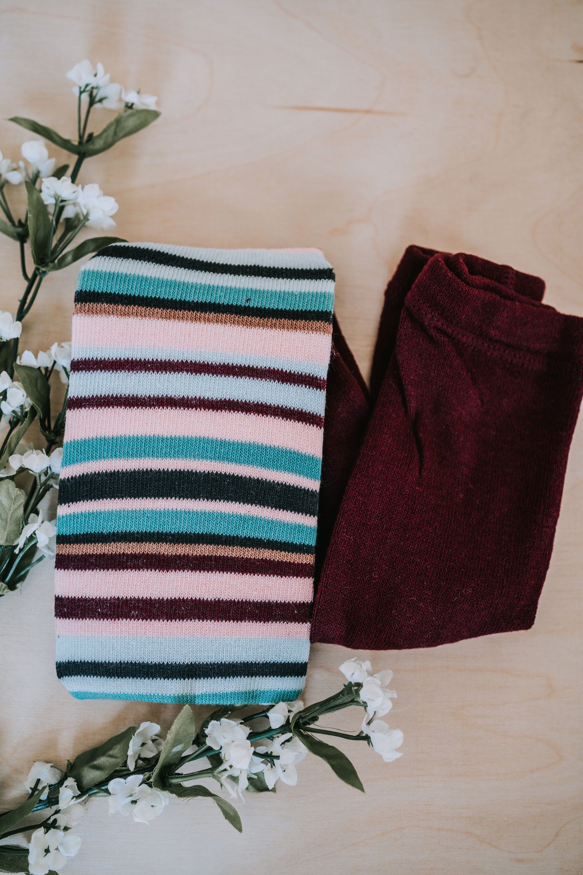 Candy Striped Tights 