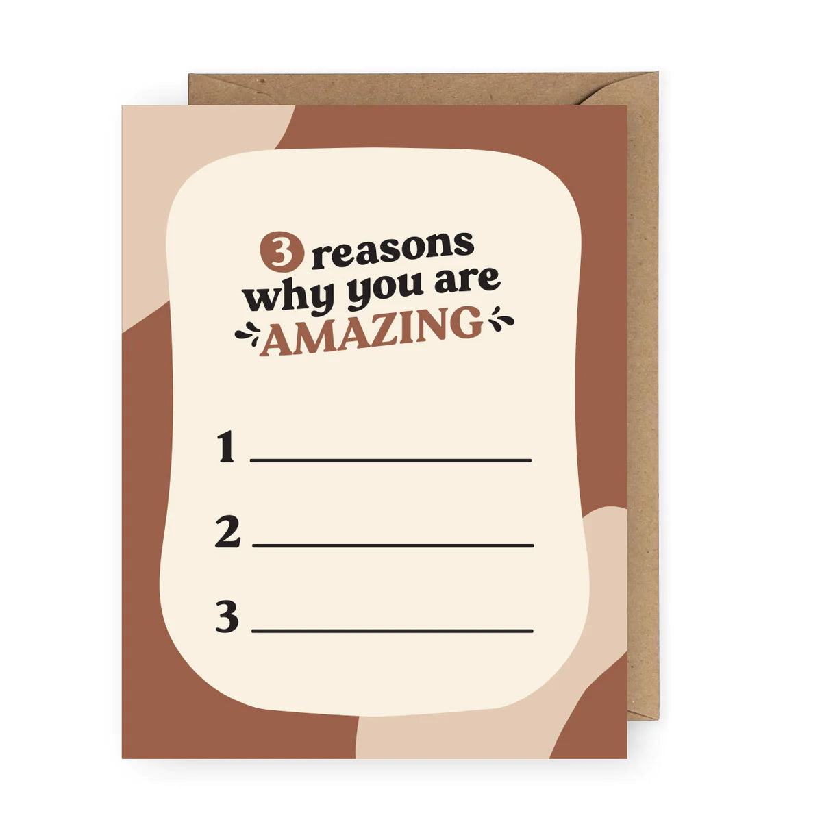 3 Reasons Why You Are Amazing Card