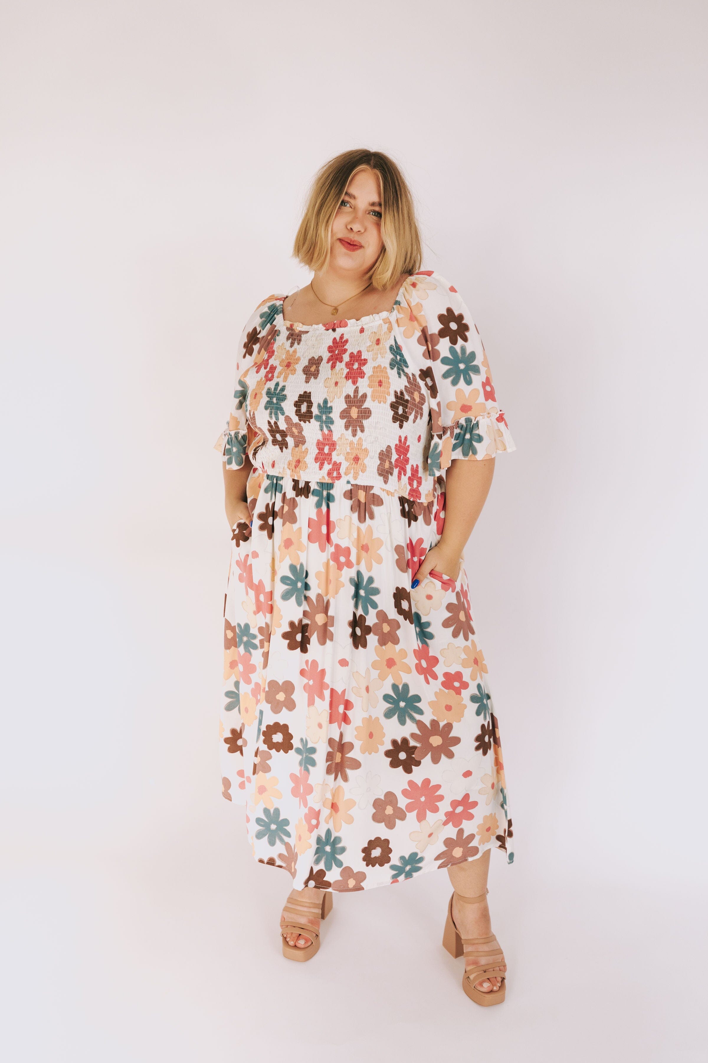PLUS SIZE - Peace Maker Dress