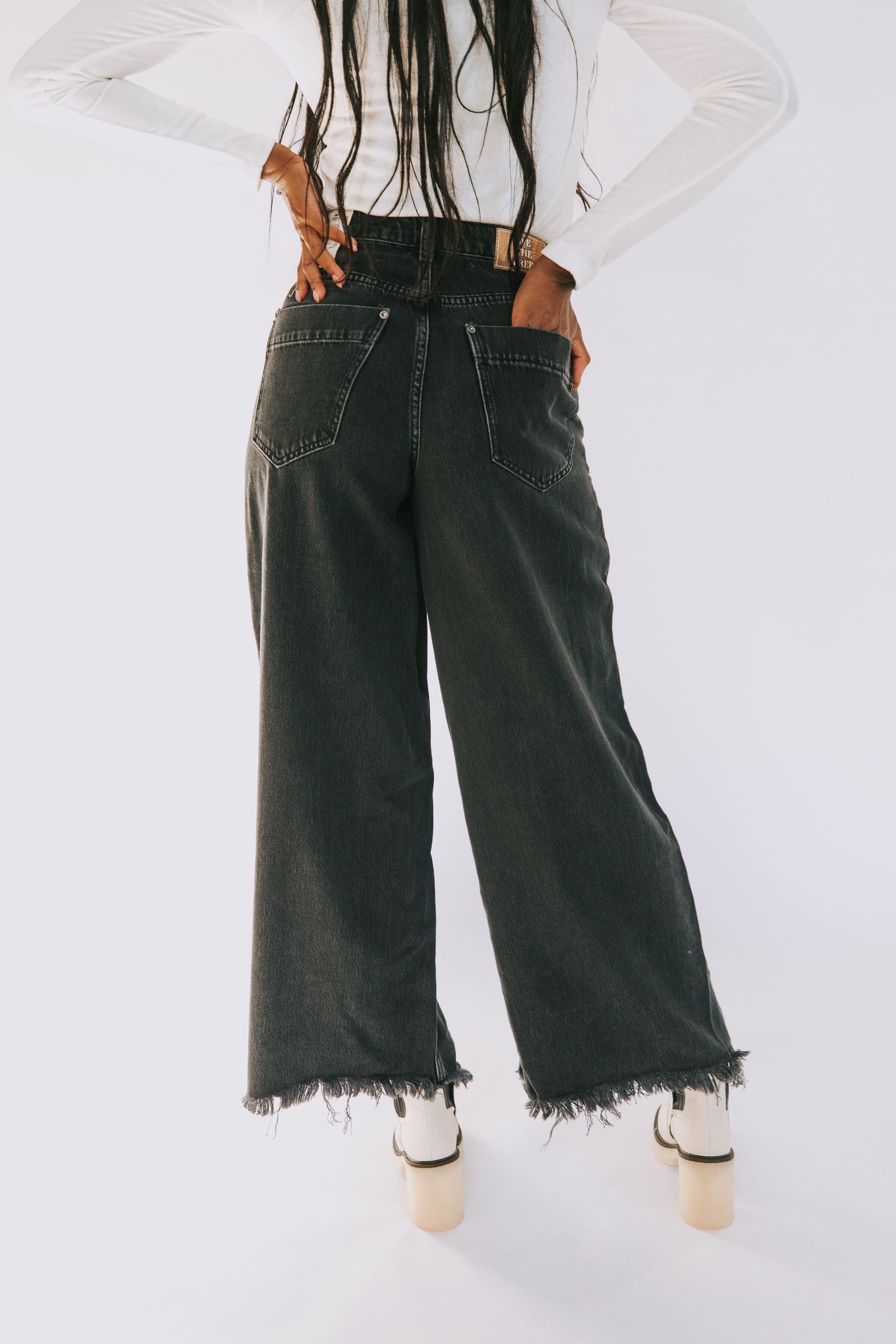 FREE PEOPLE - Old West Slouchy Jeans - 3 Colors!