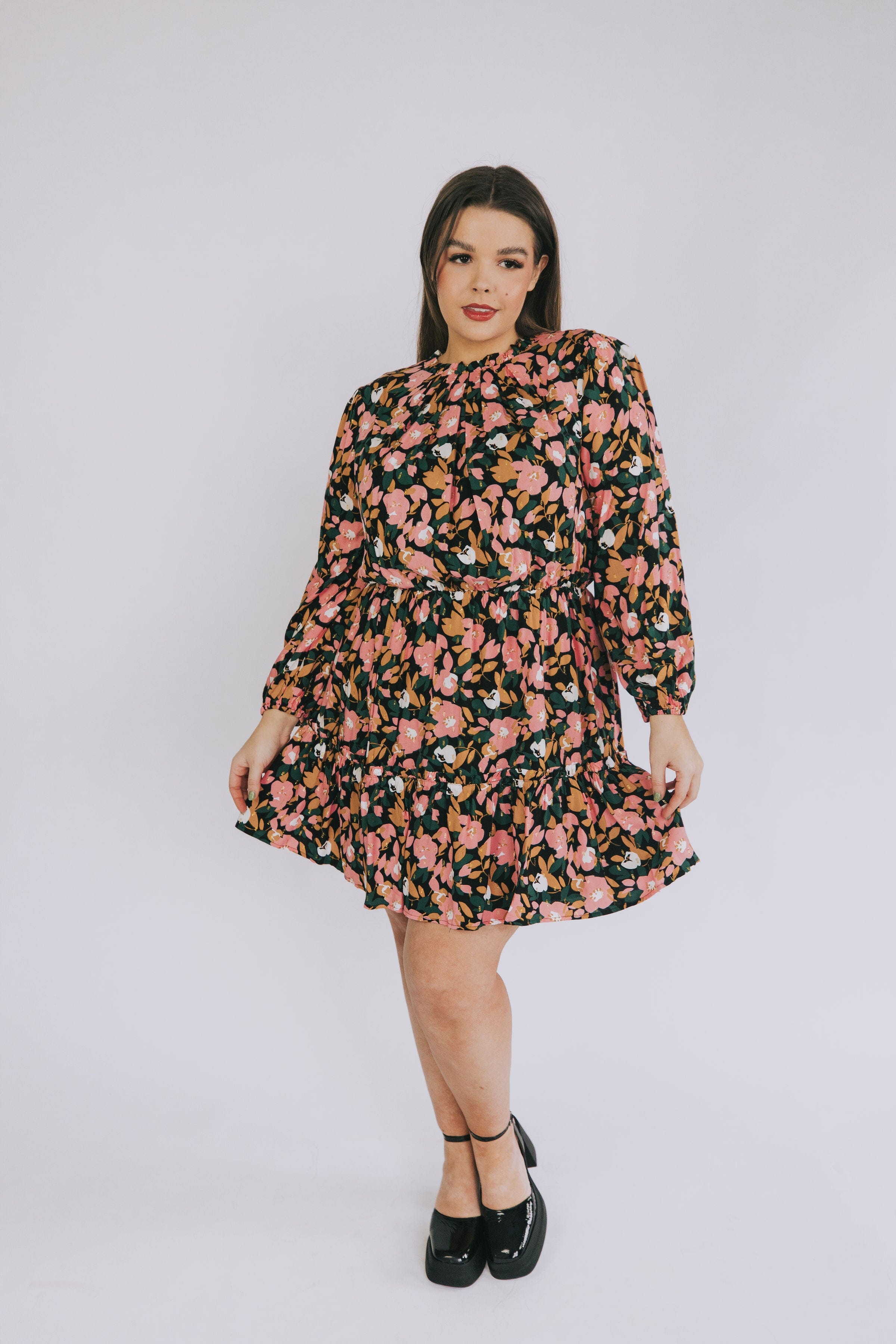 PLUS SIZE - Expecting You Dress
