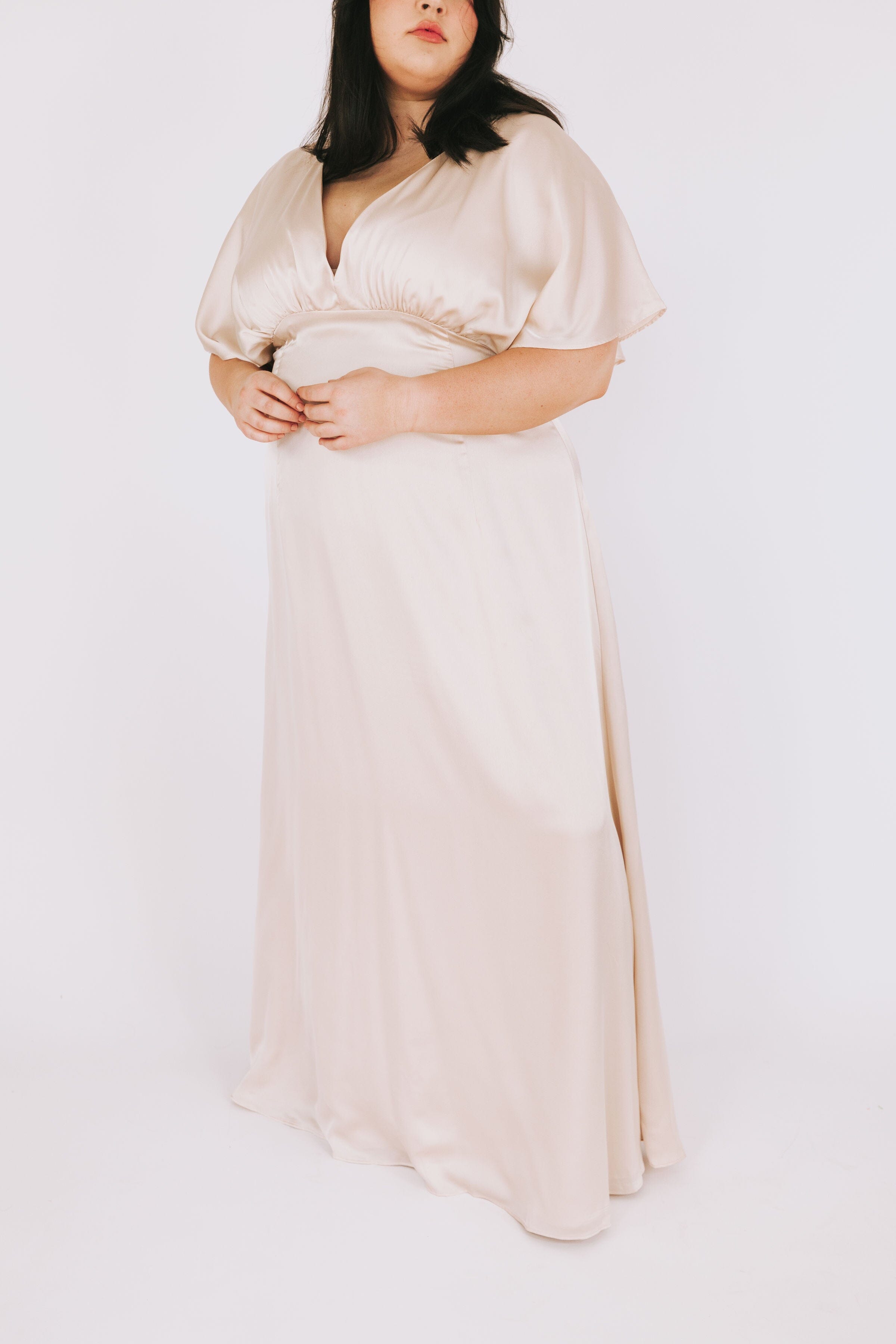 PLUS SIZE - First Dance Dress - 2 Colors!