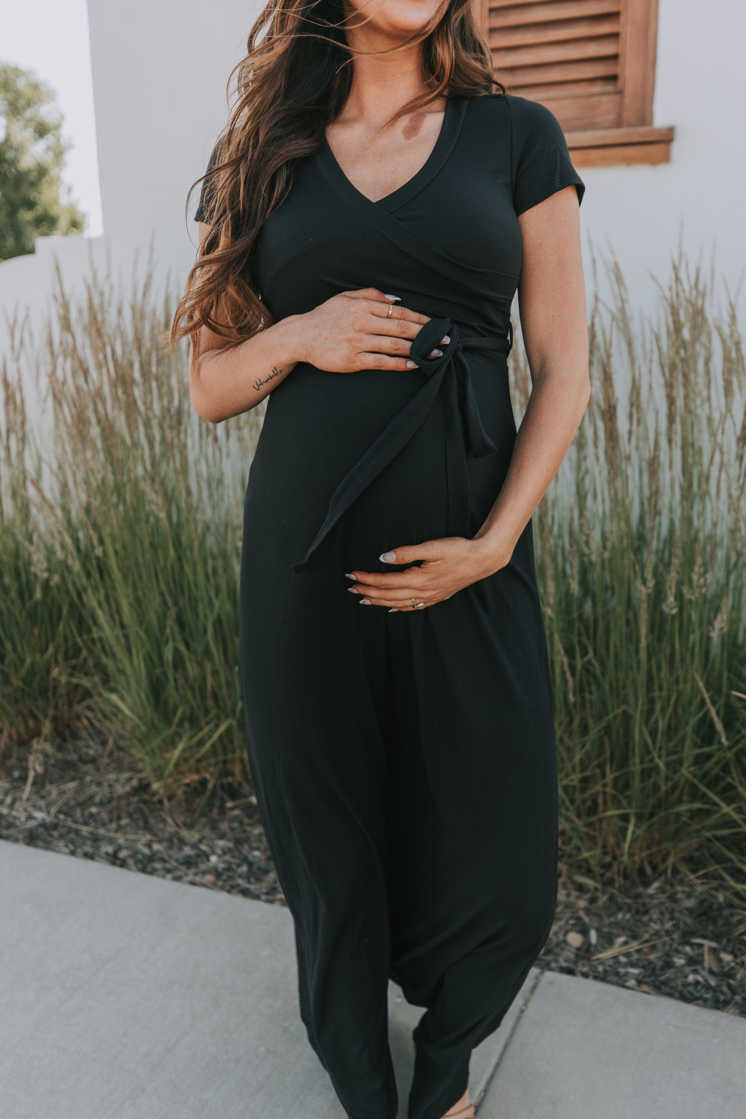 New Addition Maternity Dress - 4 Colors 