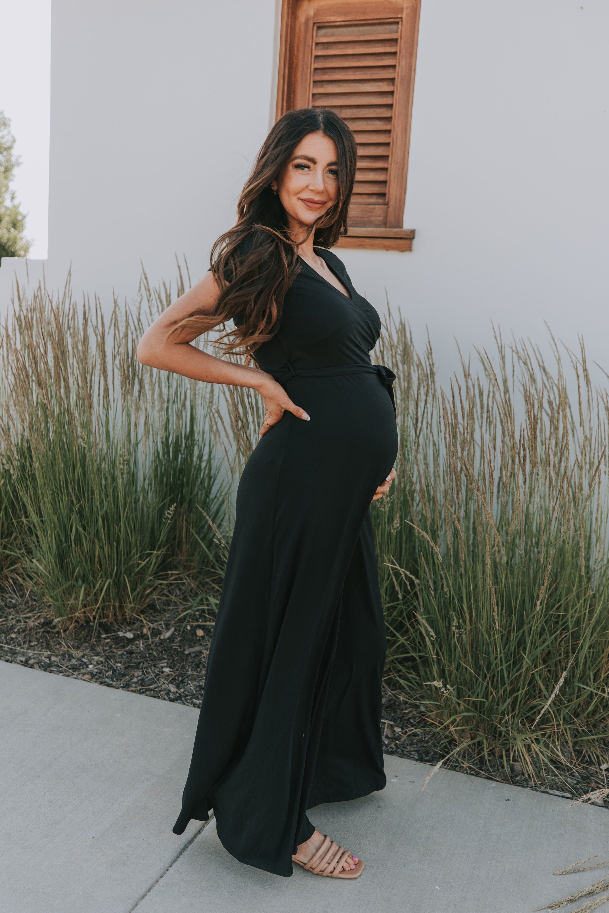 New Addition Maternity Dress - 4 Colors 