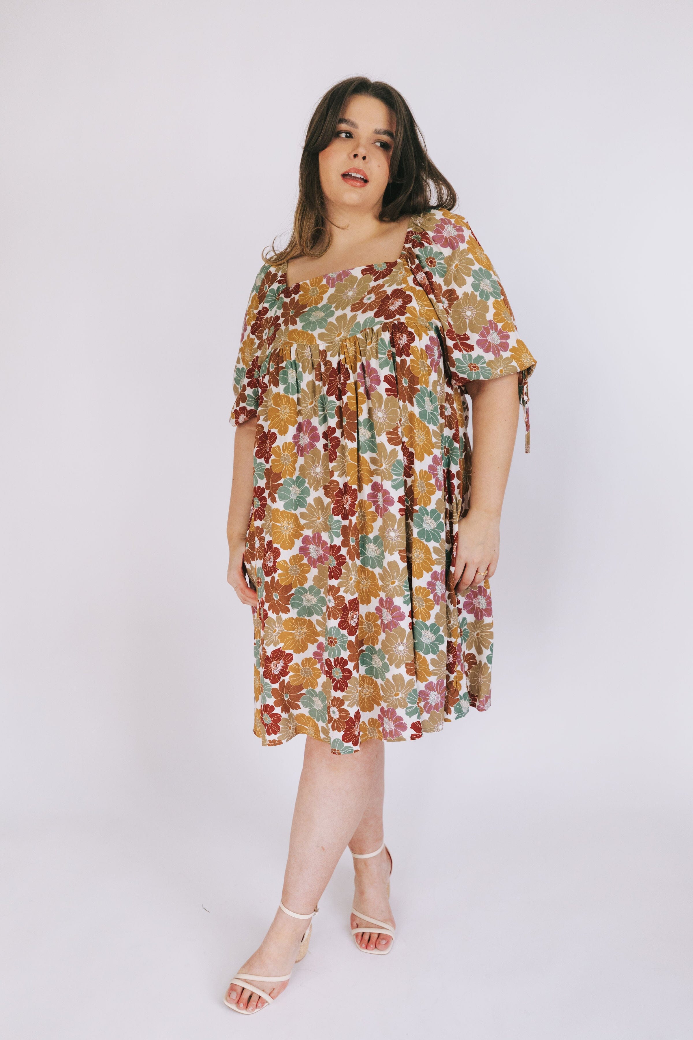 PLUS SIZE - Falling Forward Dress