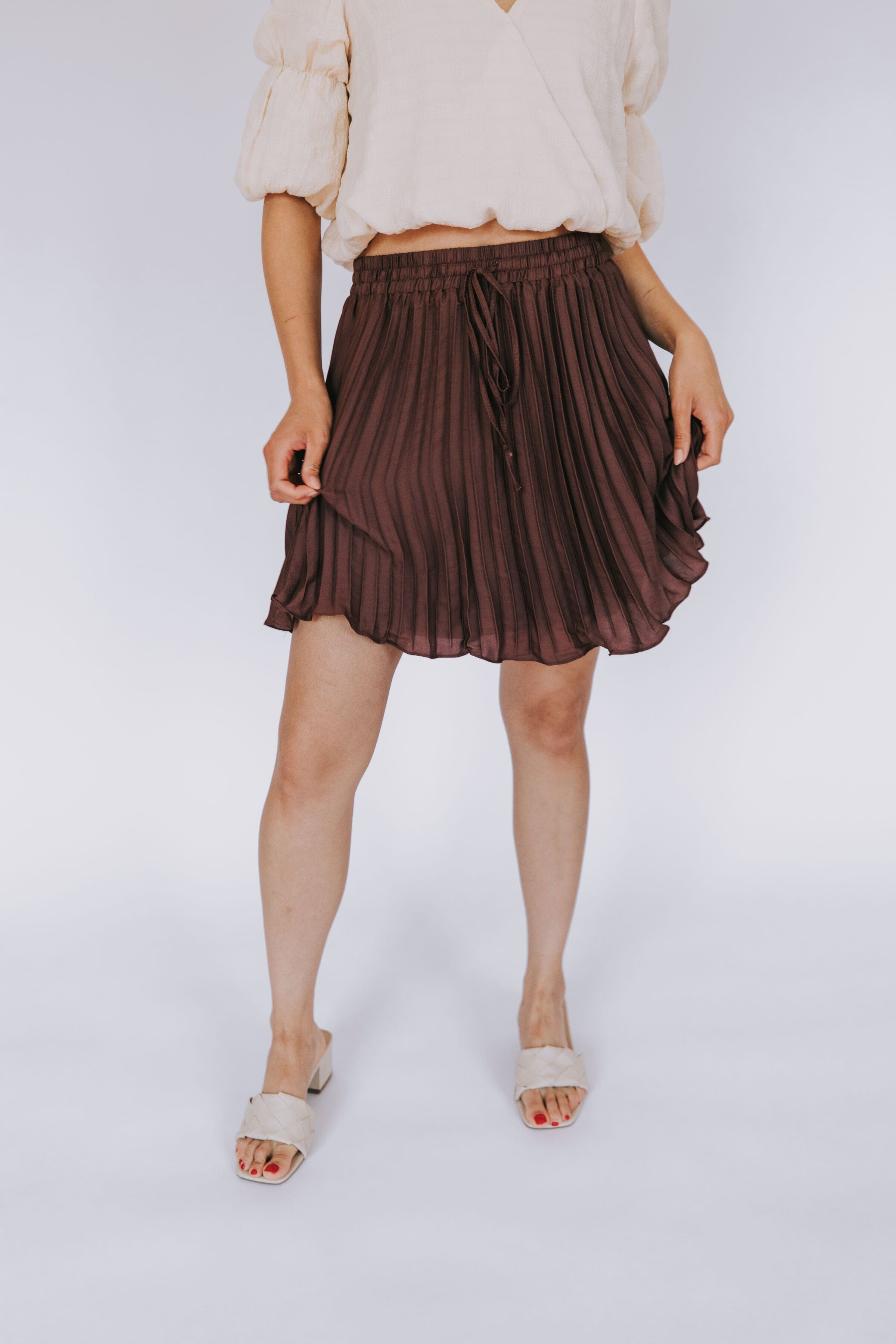 Harbor Pleated Skirt 