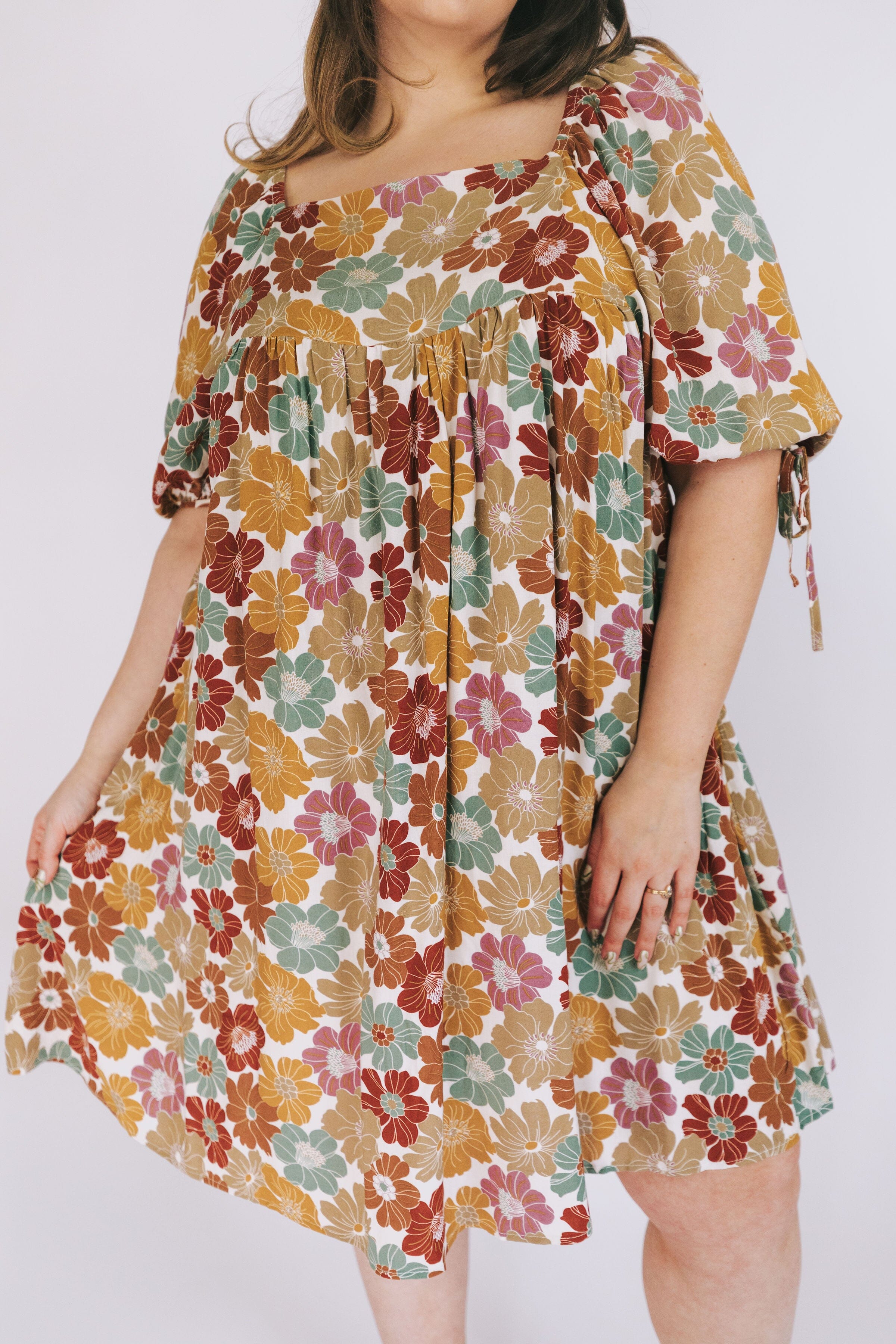 PLUS SIZE - Falling Forward Dress