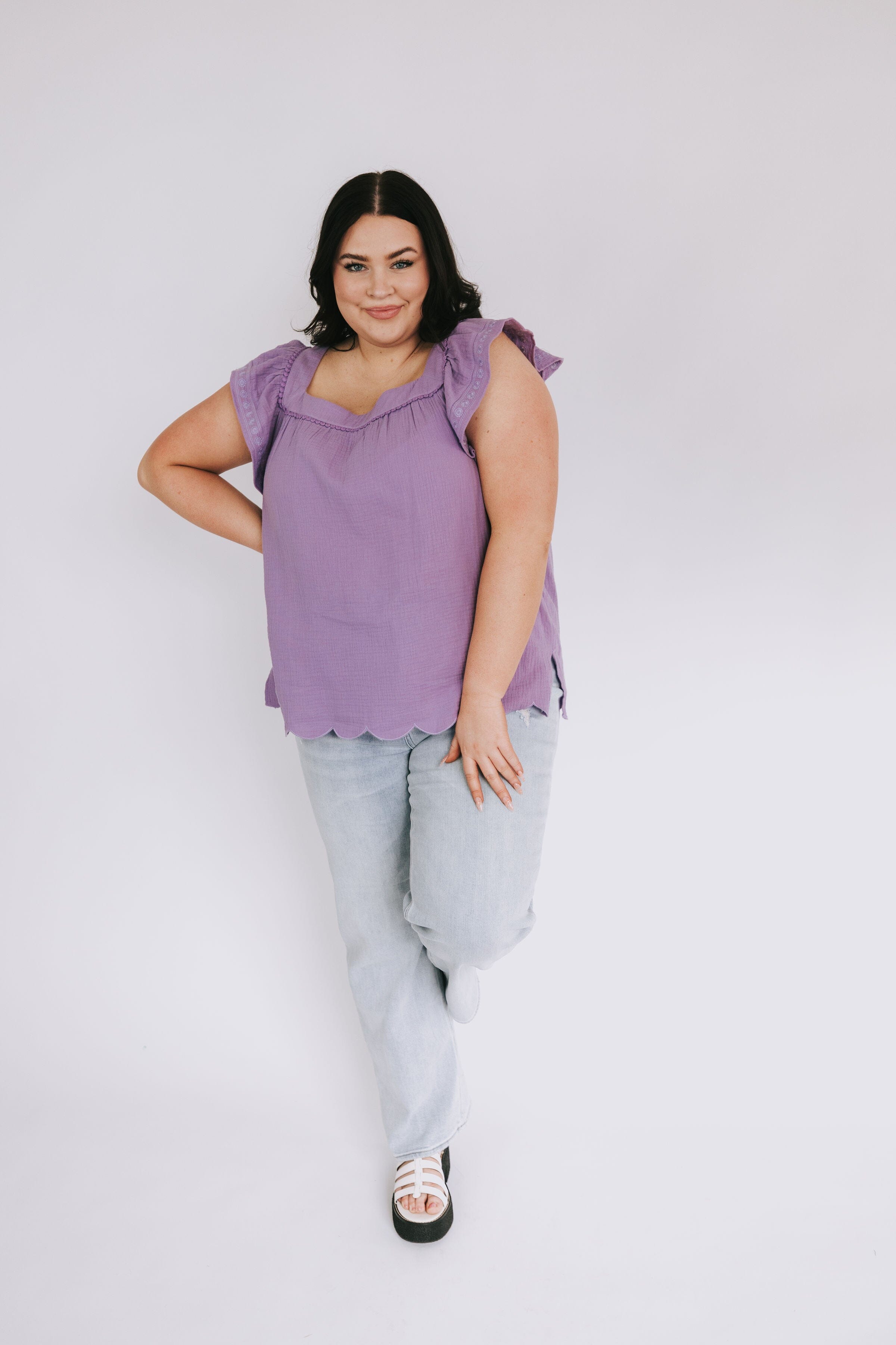PLUS SIZE - Jaw Breaker Top