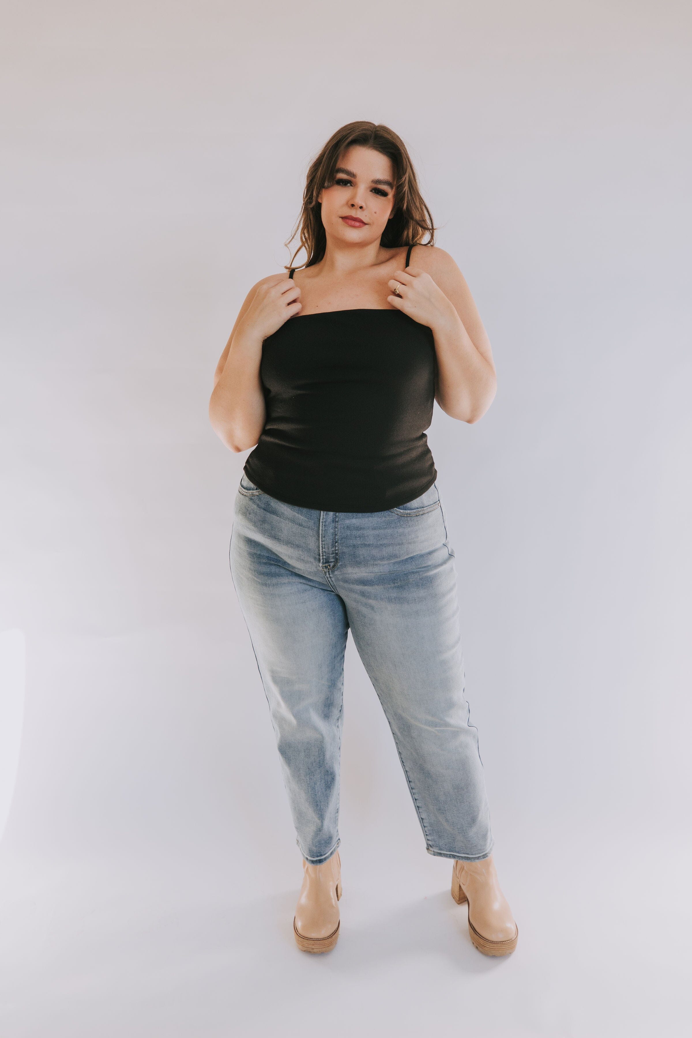 PLUS SIZE - Let It Be Tank Top - 3 Colors!
