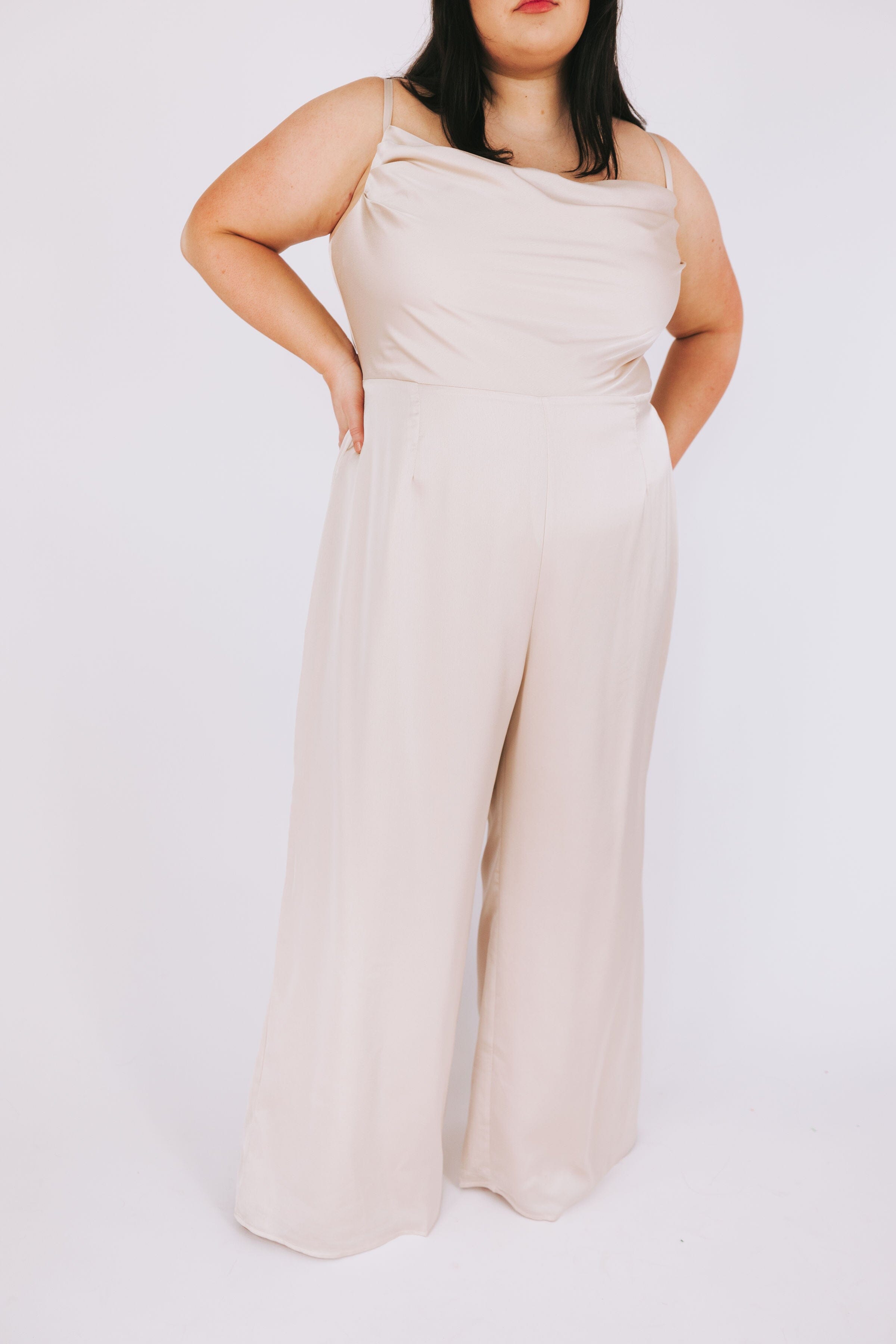 PLUS SIZE - At The Chateau Jumpsuit