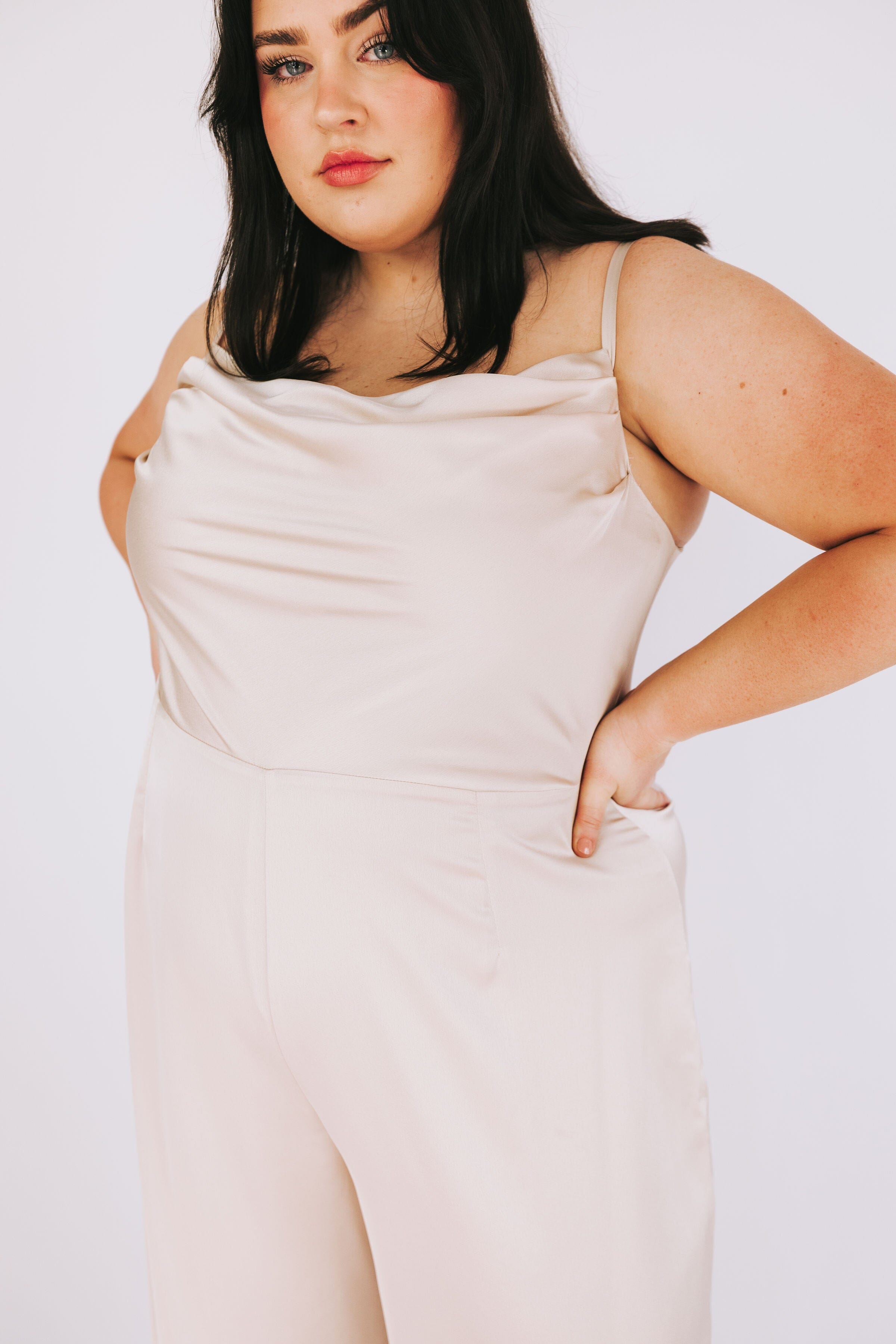 PLUS SIZE - At The Chateau Jumpsuit