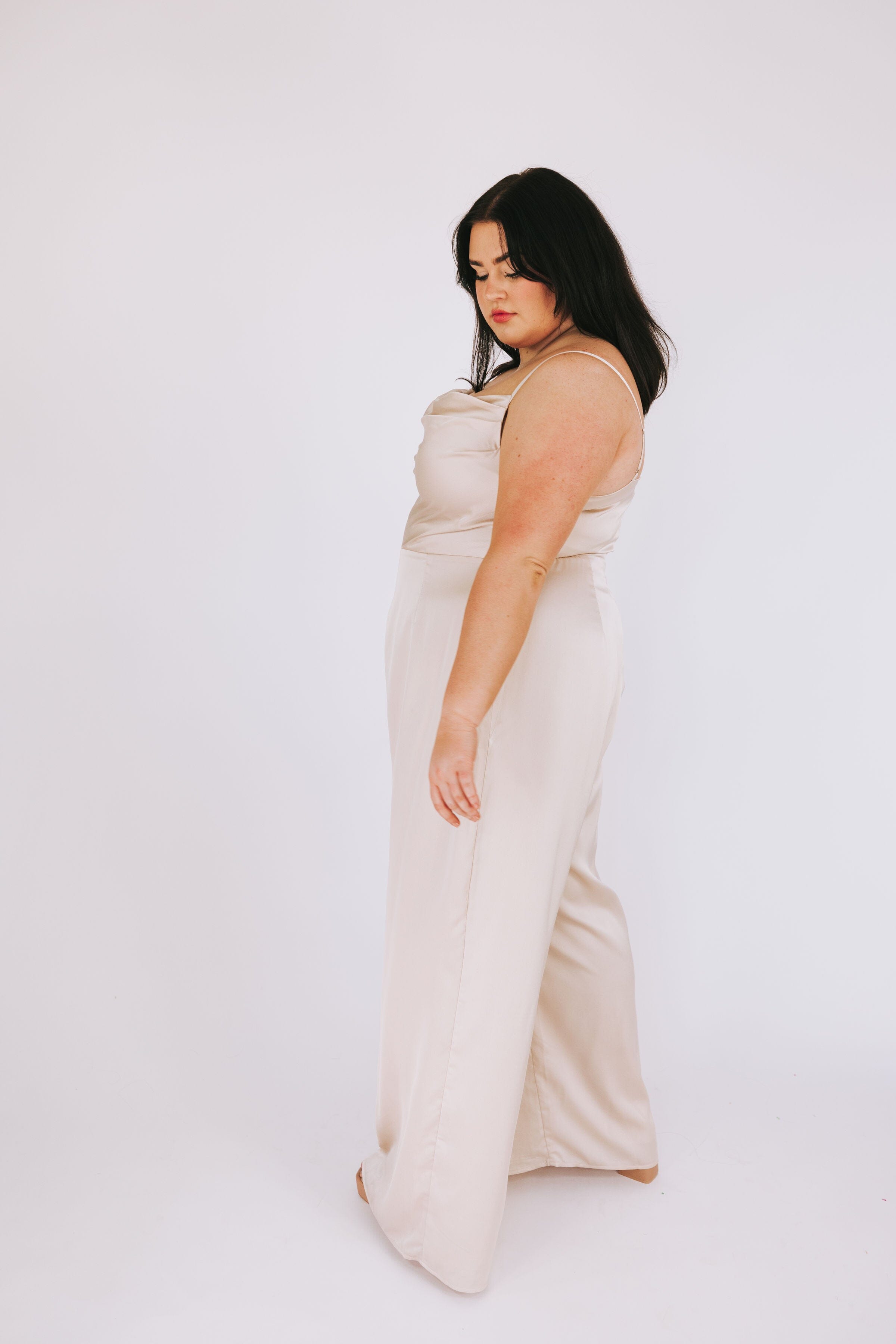 PLUS SIZE - At The Chateau Jumpsuit