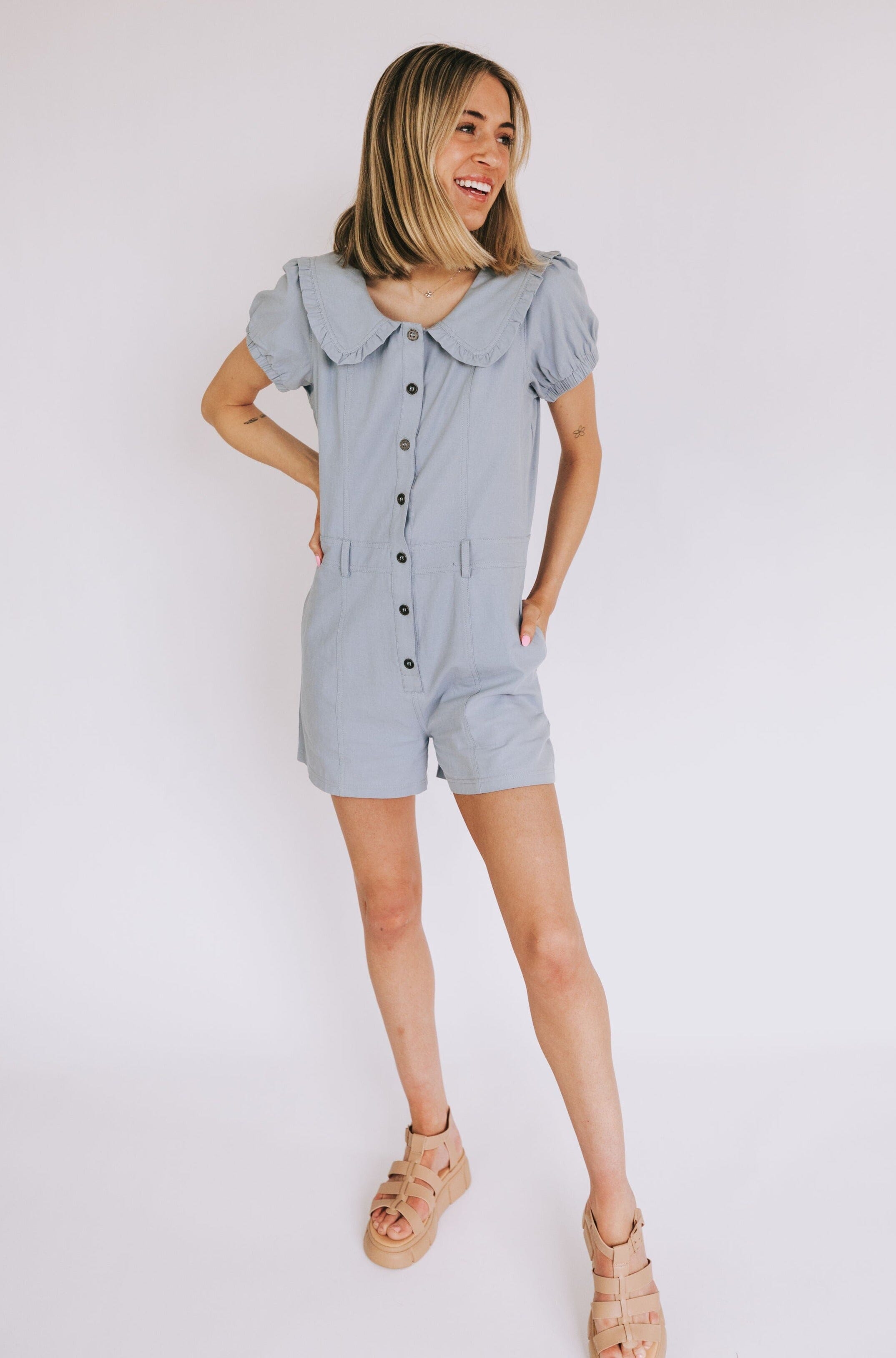 All Shook Up Romper - 2 Colors!