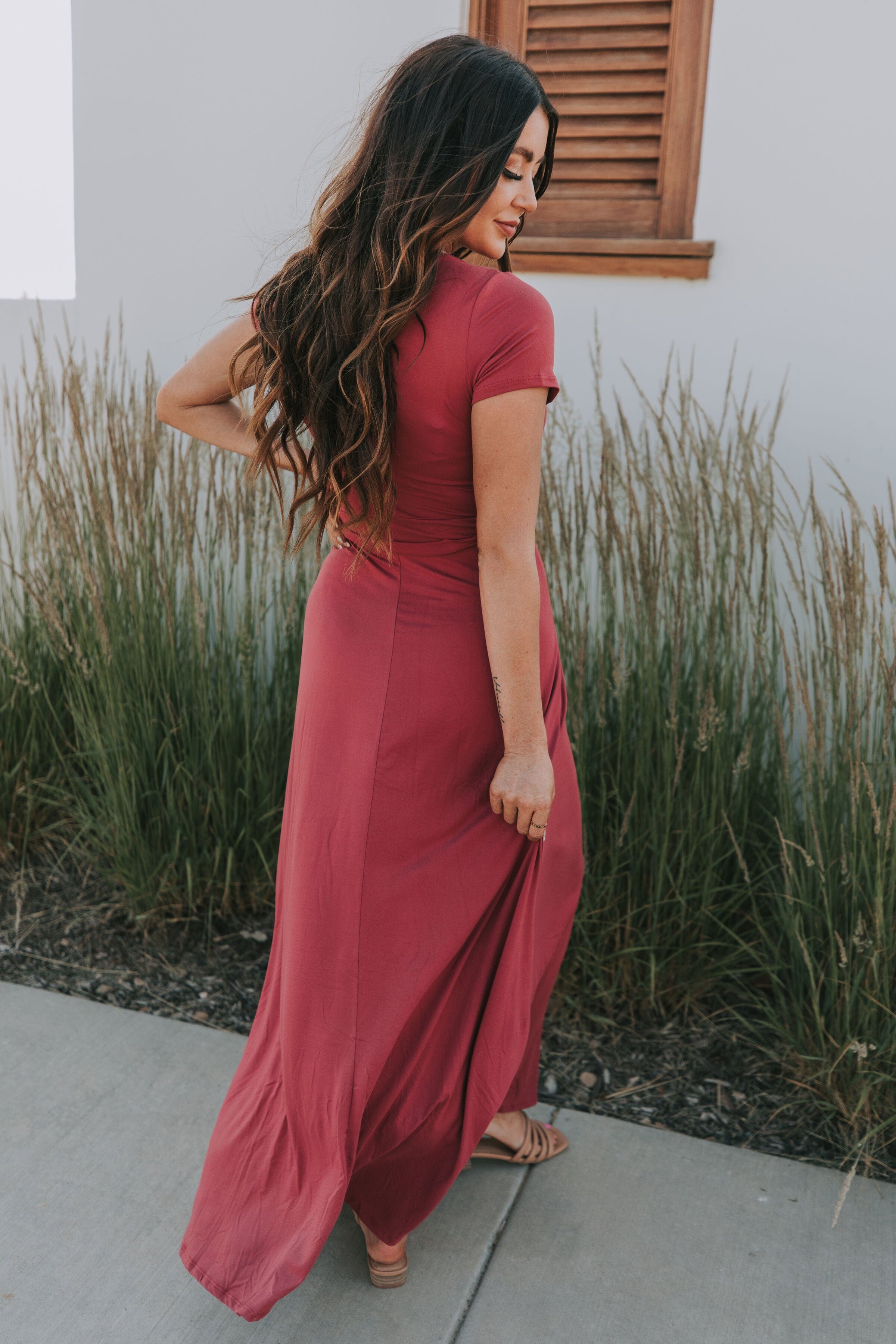 New Addition Maternity Dress - 4 Colors 