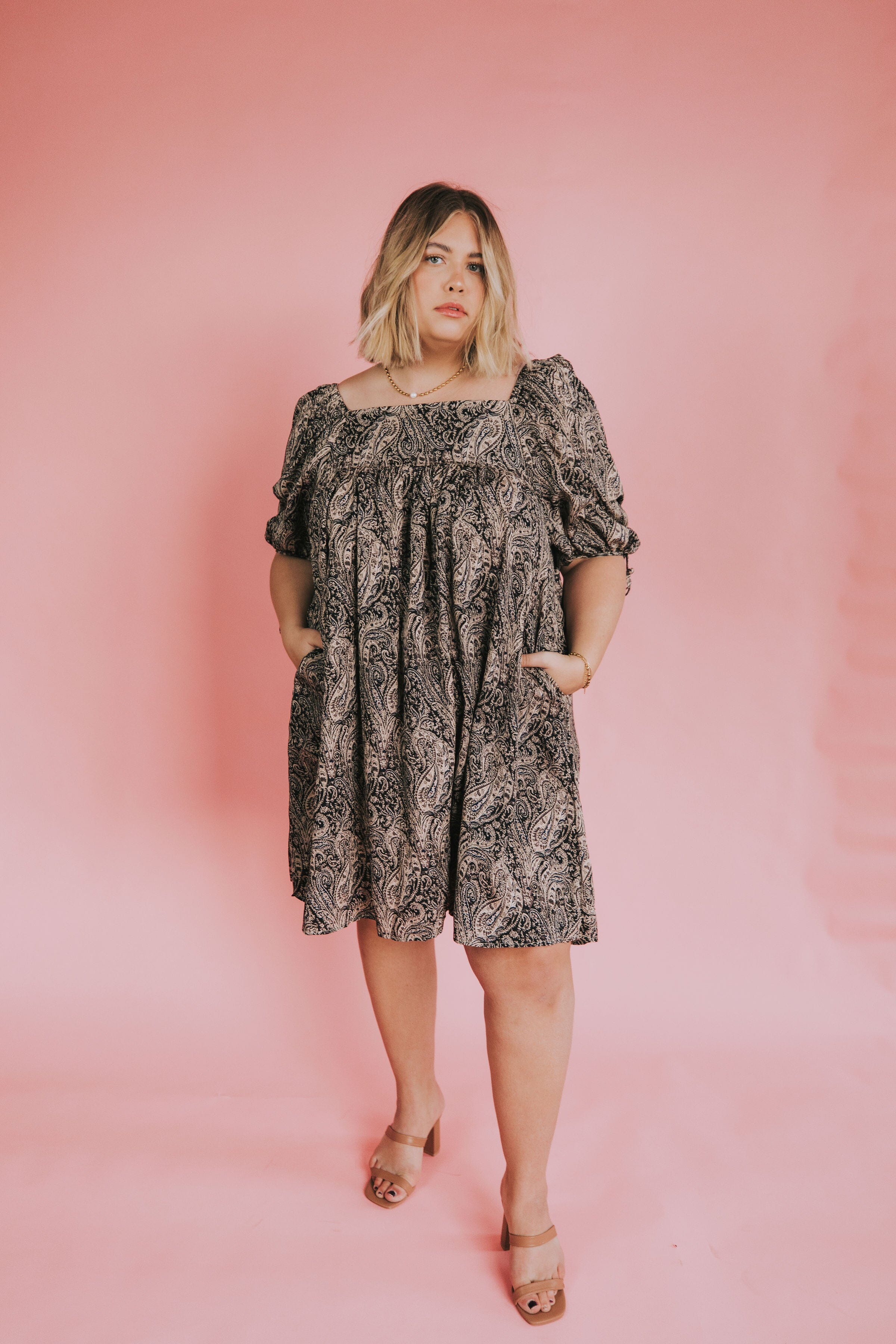 PLUS SIZE - Out Of Here Dress