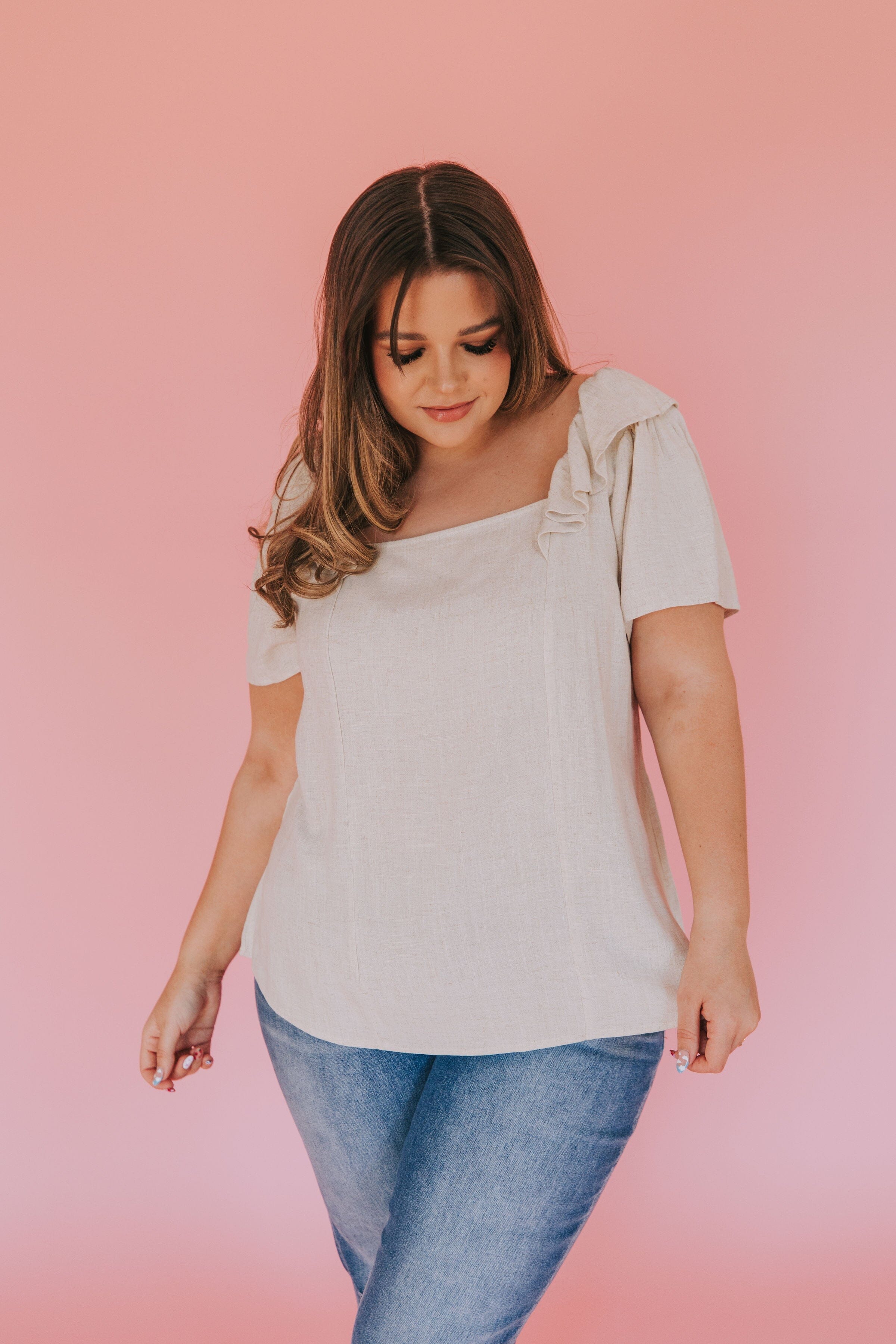 PLUS SIZE - Had Me At Hello Top