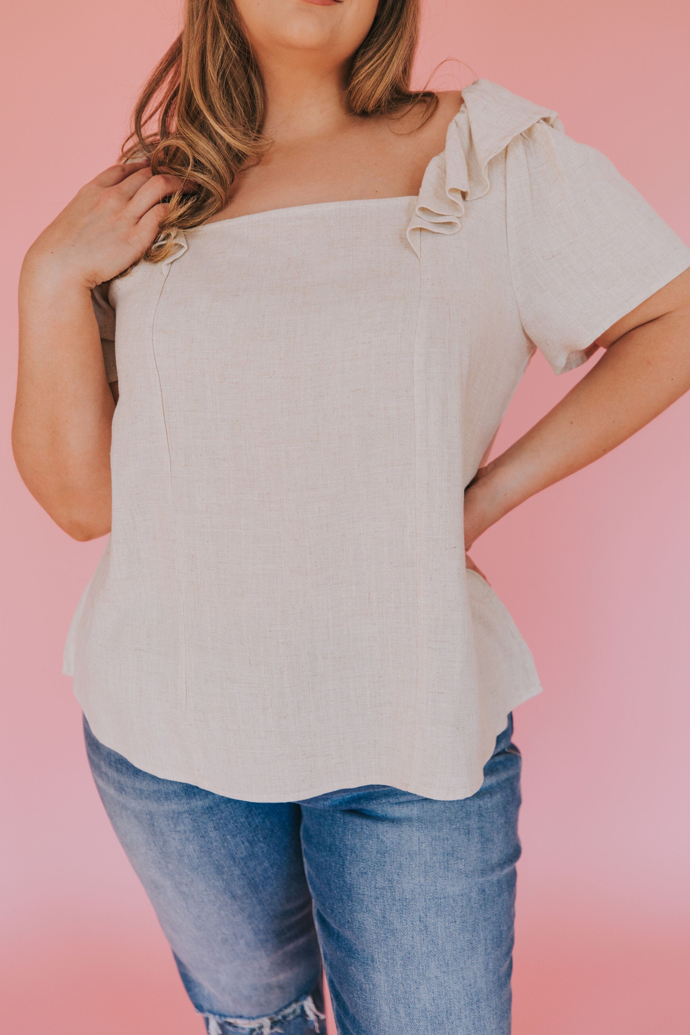 PLUS SIZE - Had Me At Hello Top