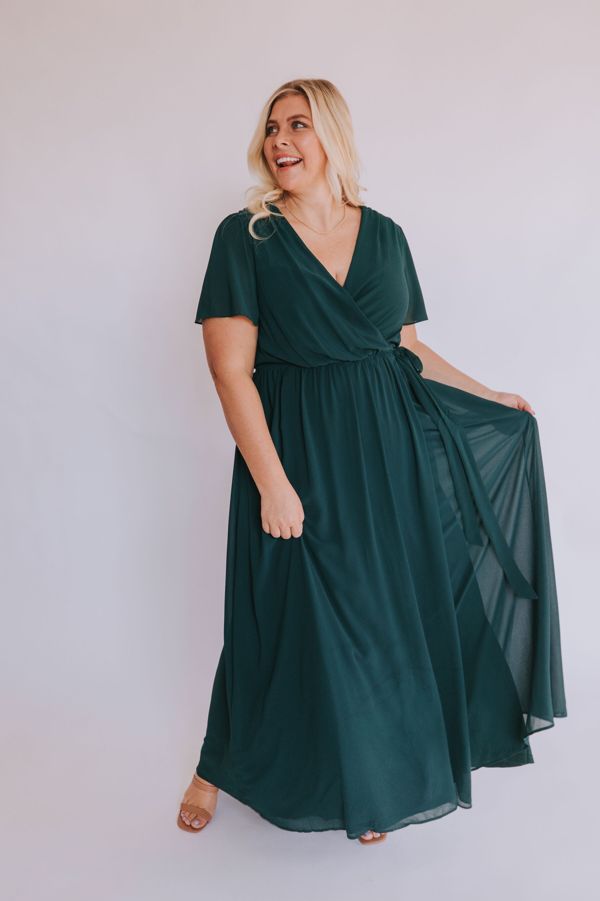 PLUS SIZE - Staying Here Dress - 2 Colors!